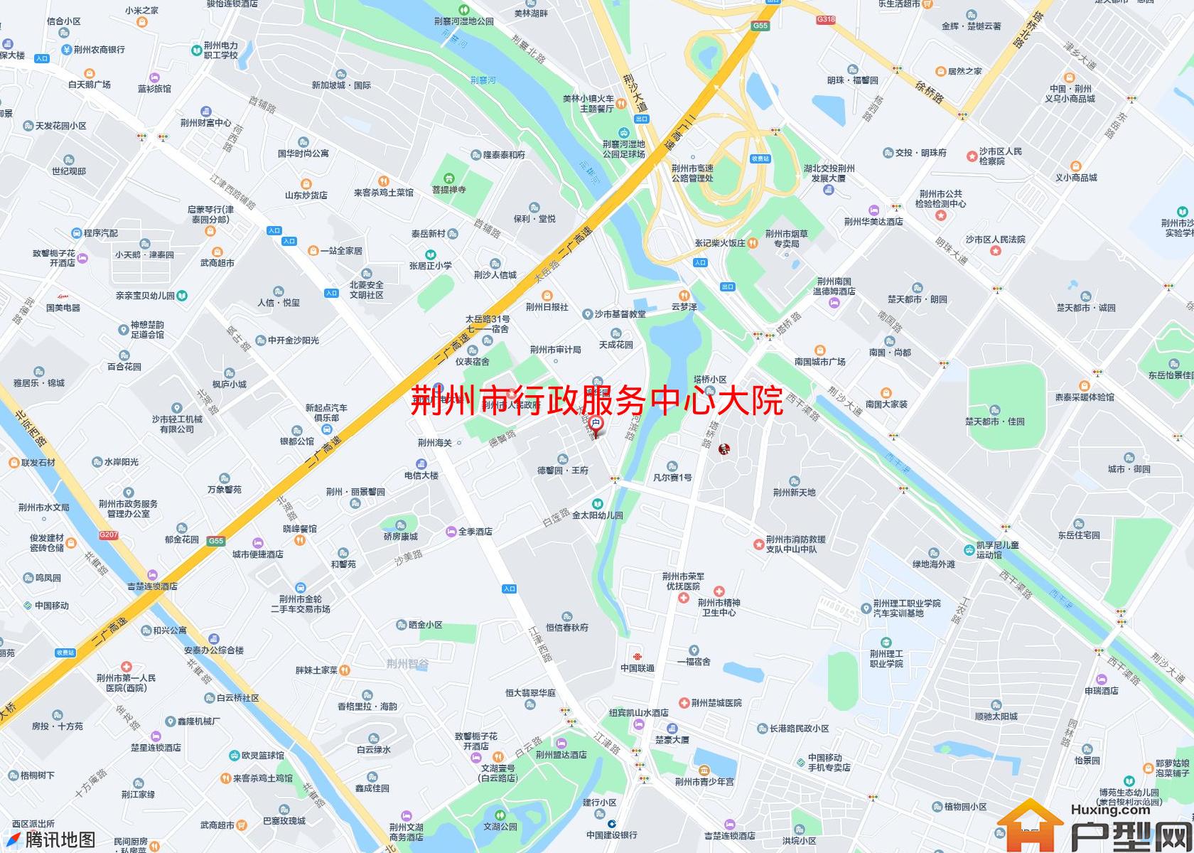 行政服务中心大院小区 - 户型网