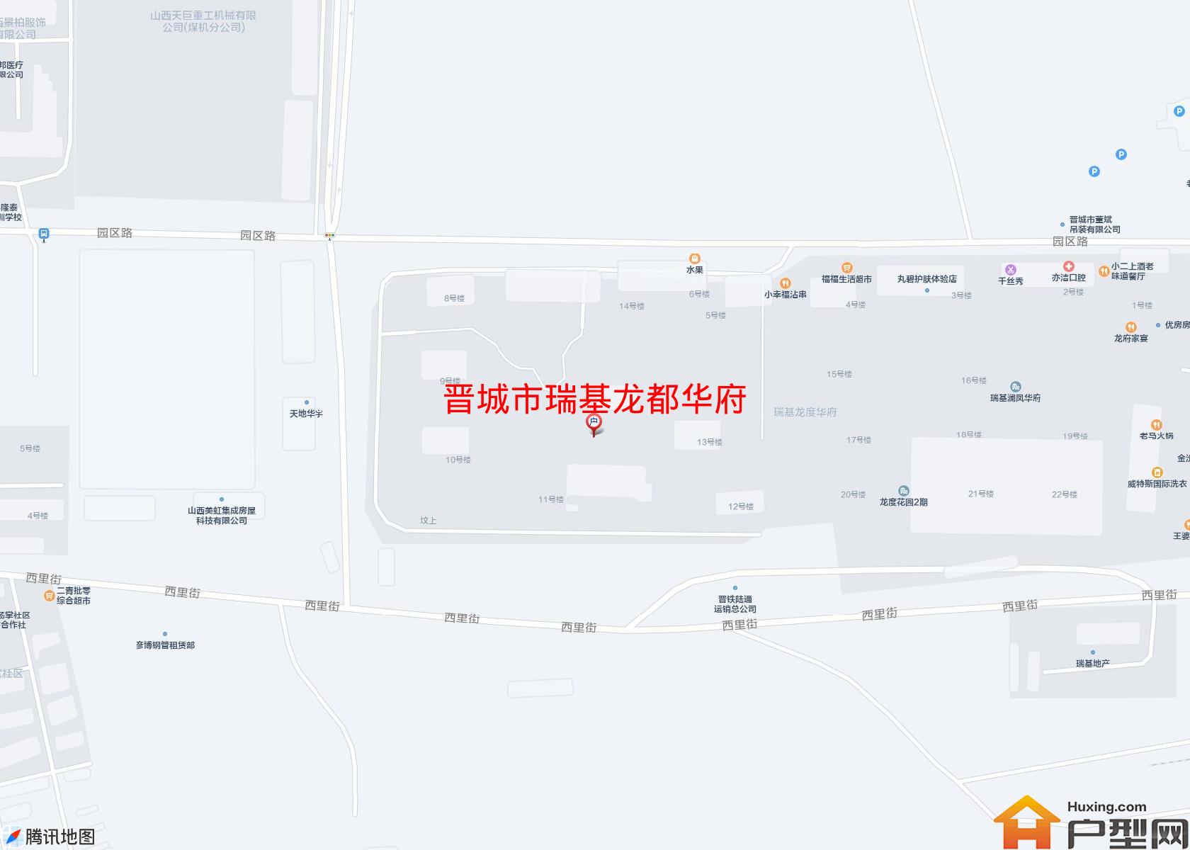 瑞基龙都华府小区 - 户型网