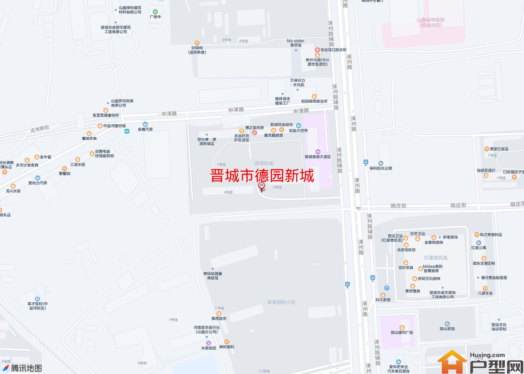 德园新城小区 - 户型网