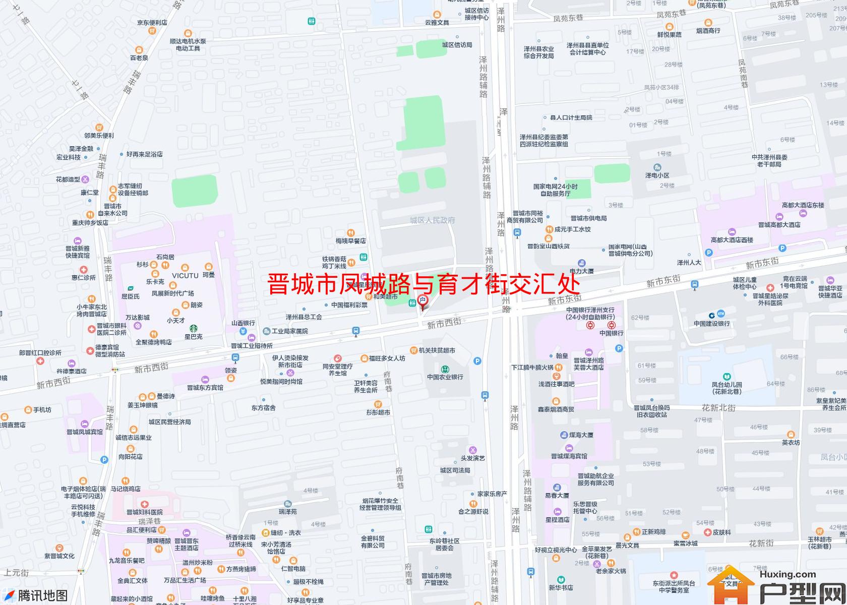 凤城路与育才街交汇处小区 - 户型网