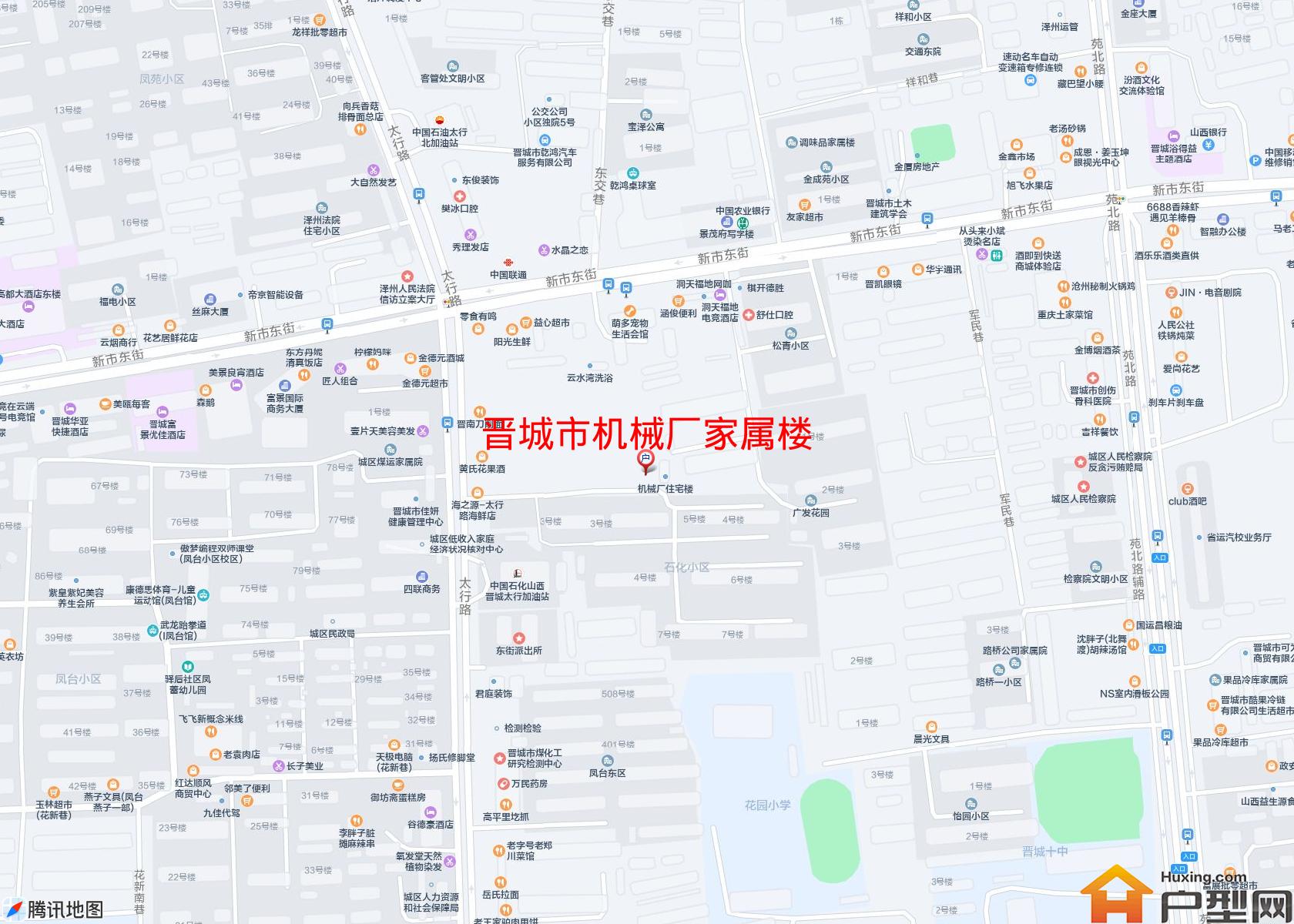 机械厂家属楼小区 - 户型网