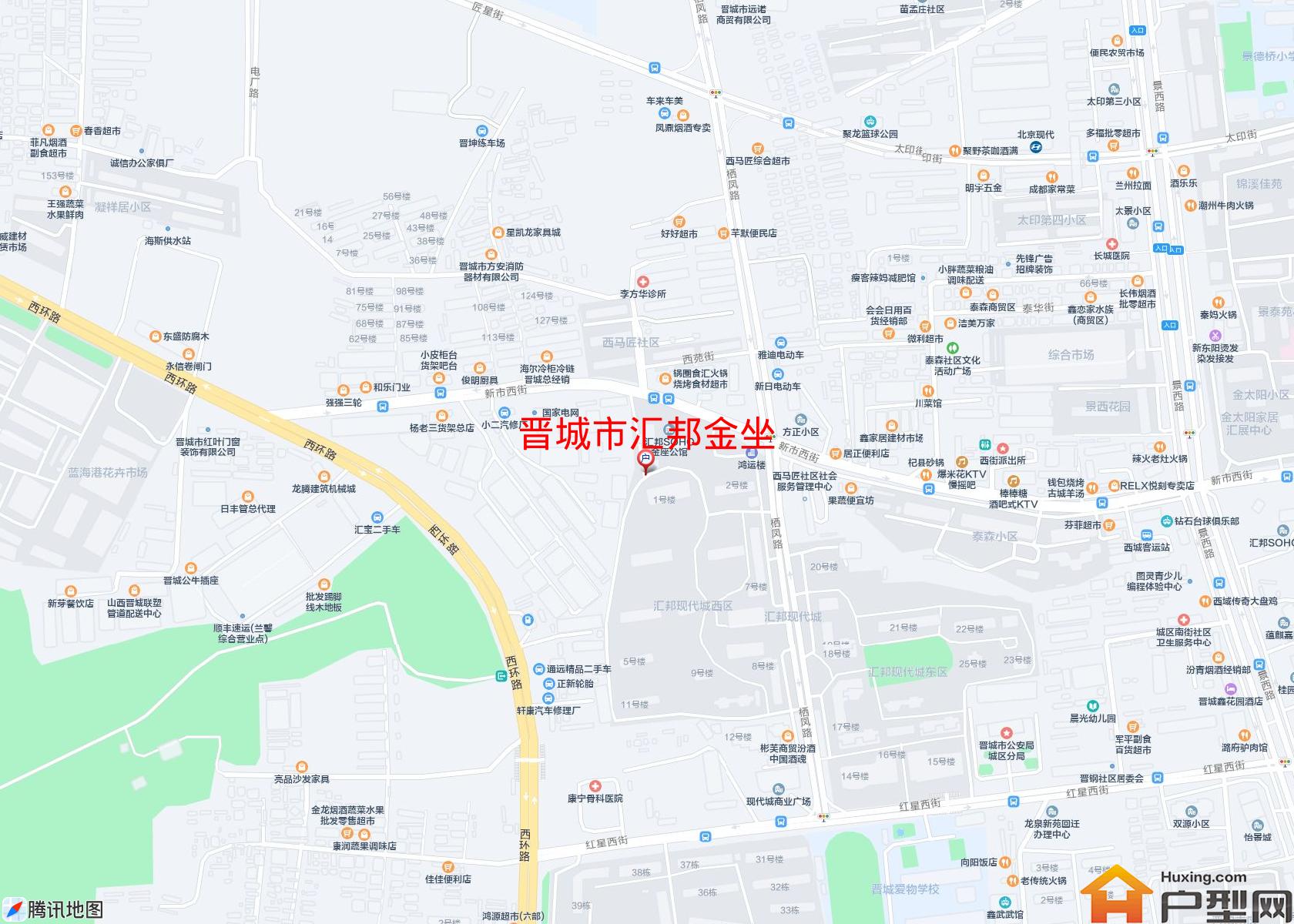 汇邦金坐小区 - 户型网