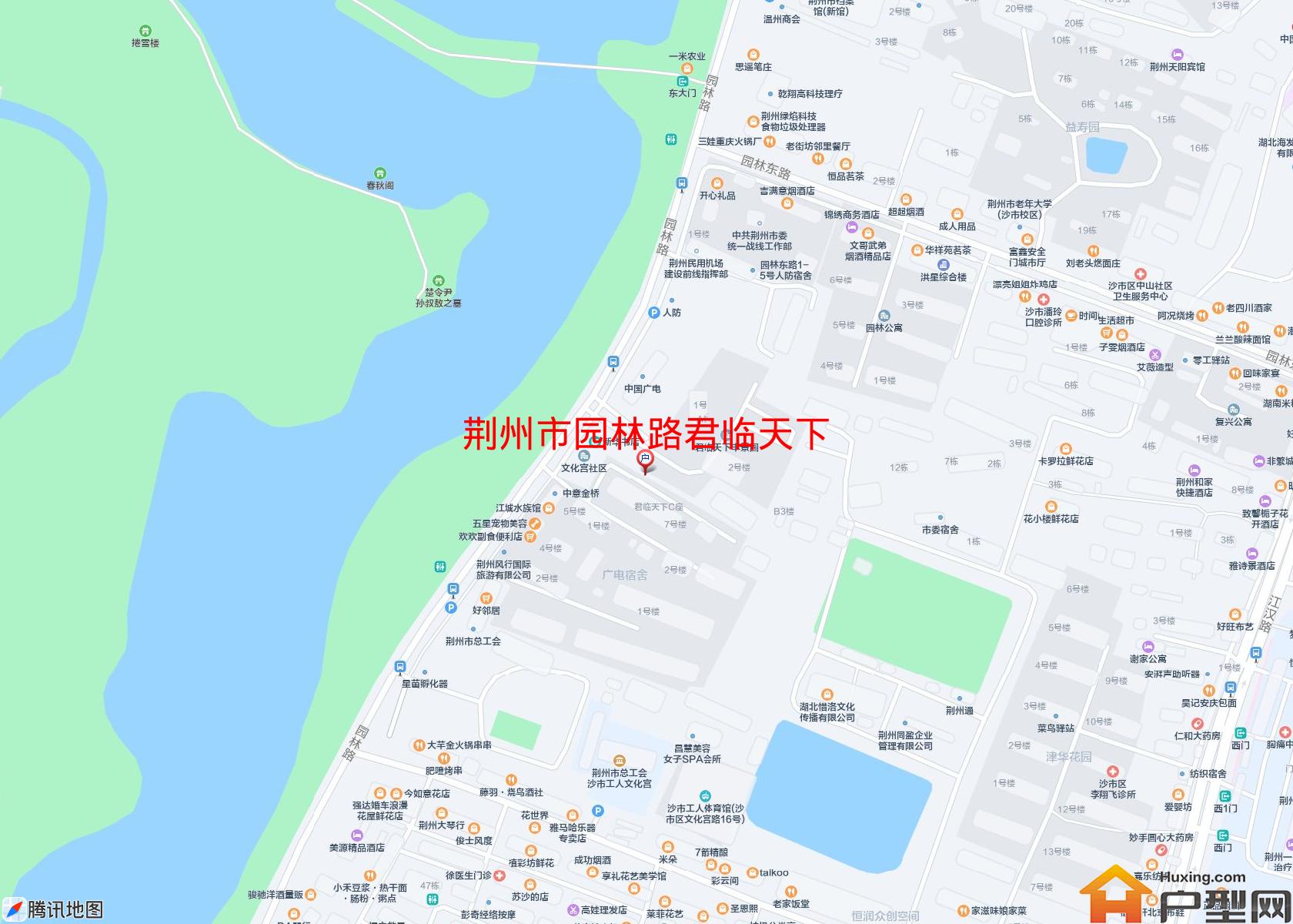 园林路君临天下小区 - 户型网