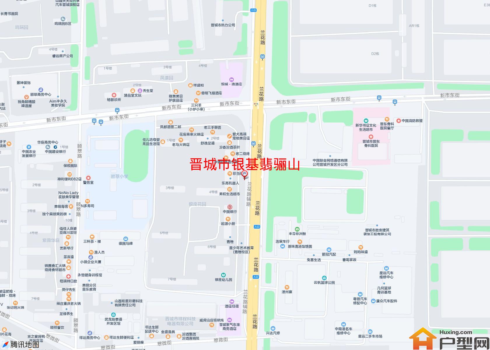 银基翡骊山小区 - 户型网