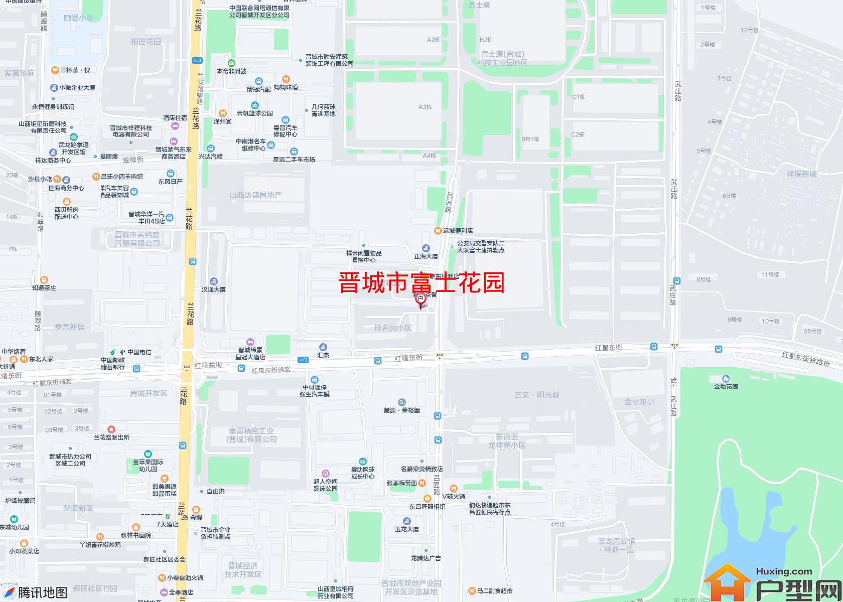 富士花园小区 - 户型网