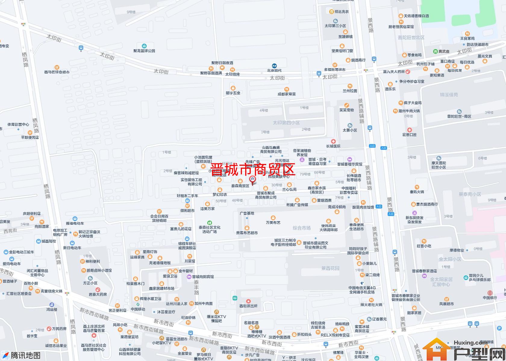 商贸区小区 - 户型网