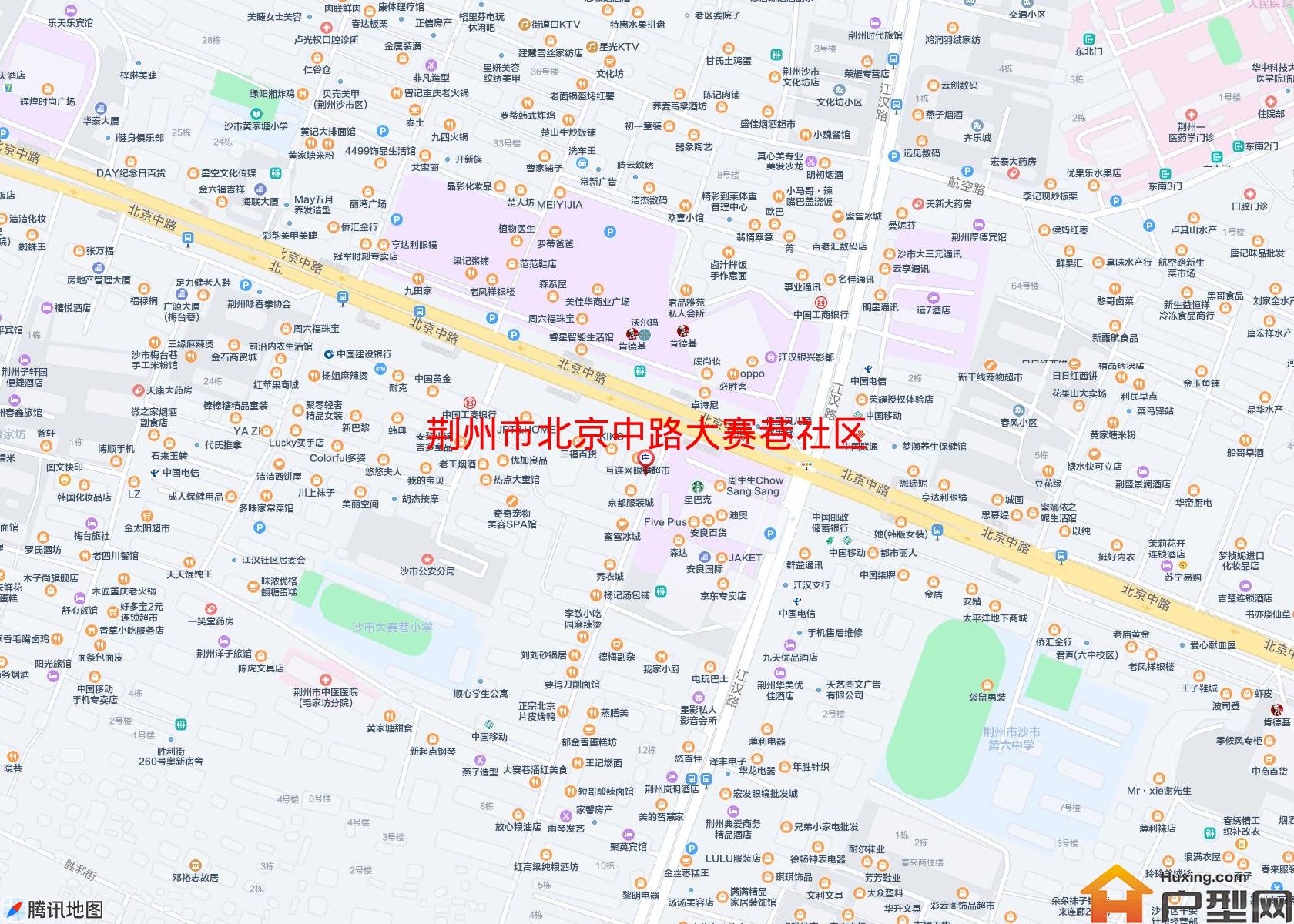 北京中路大赛巷社区小区 - 户型网