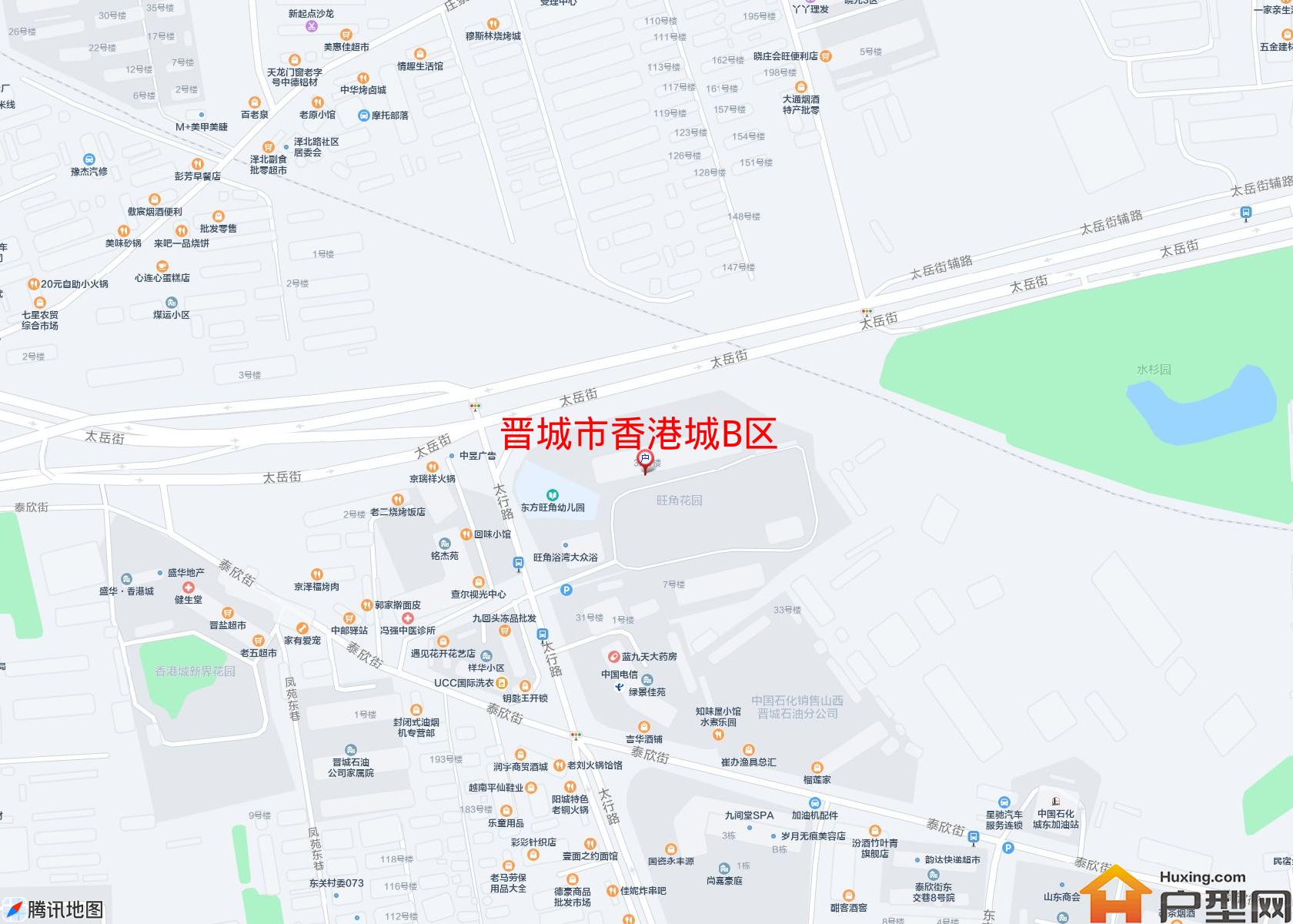 香港城B区小区 - 户型网