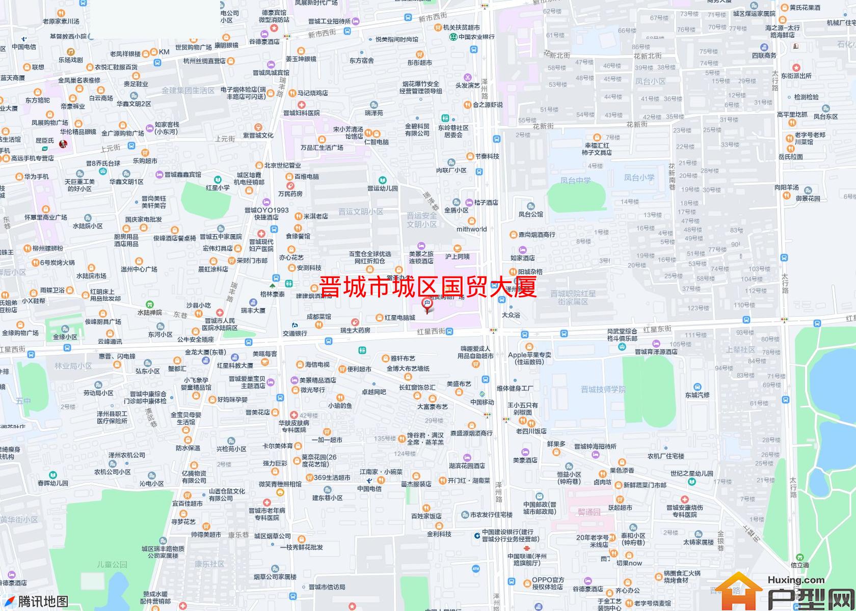 城区国贸大厦小区 - 户型网