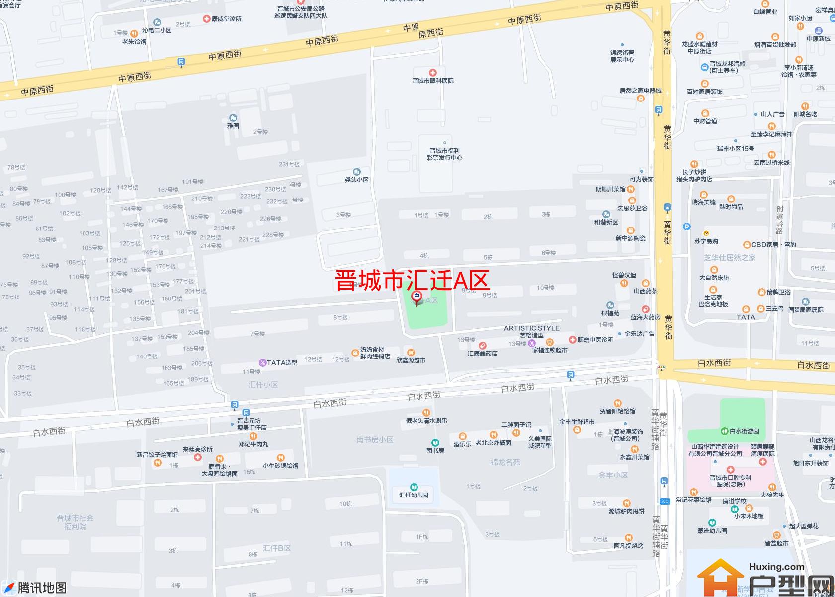 汇迁A区小区 - 户型网