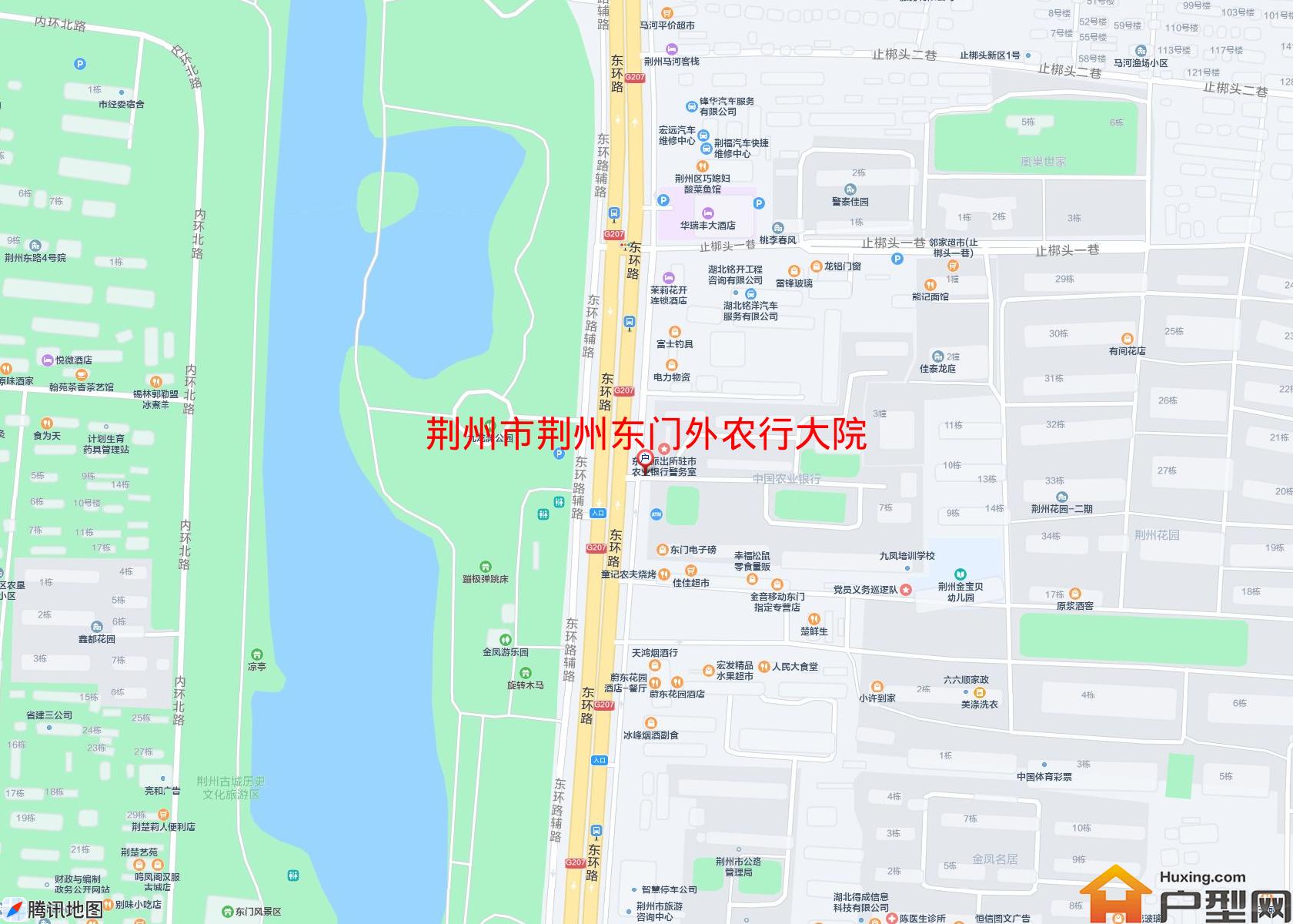 荆州东门外农行大院小区 - 户型网