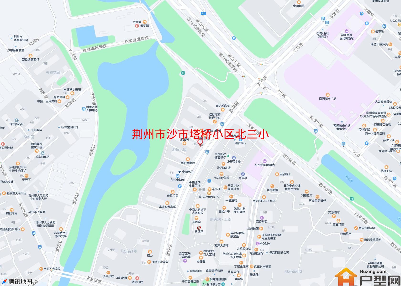 沙市塔桥小区北三小小区 - 户型网