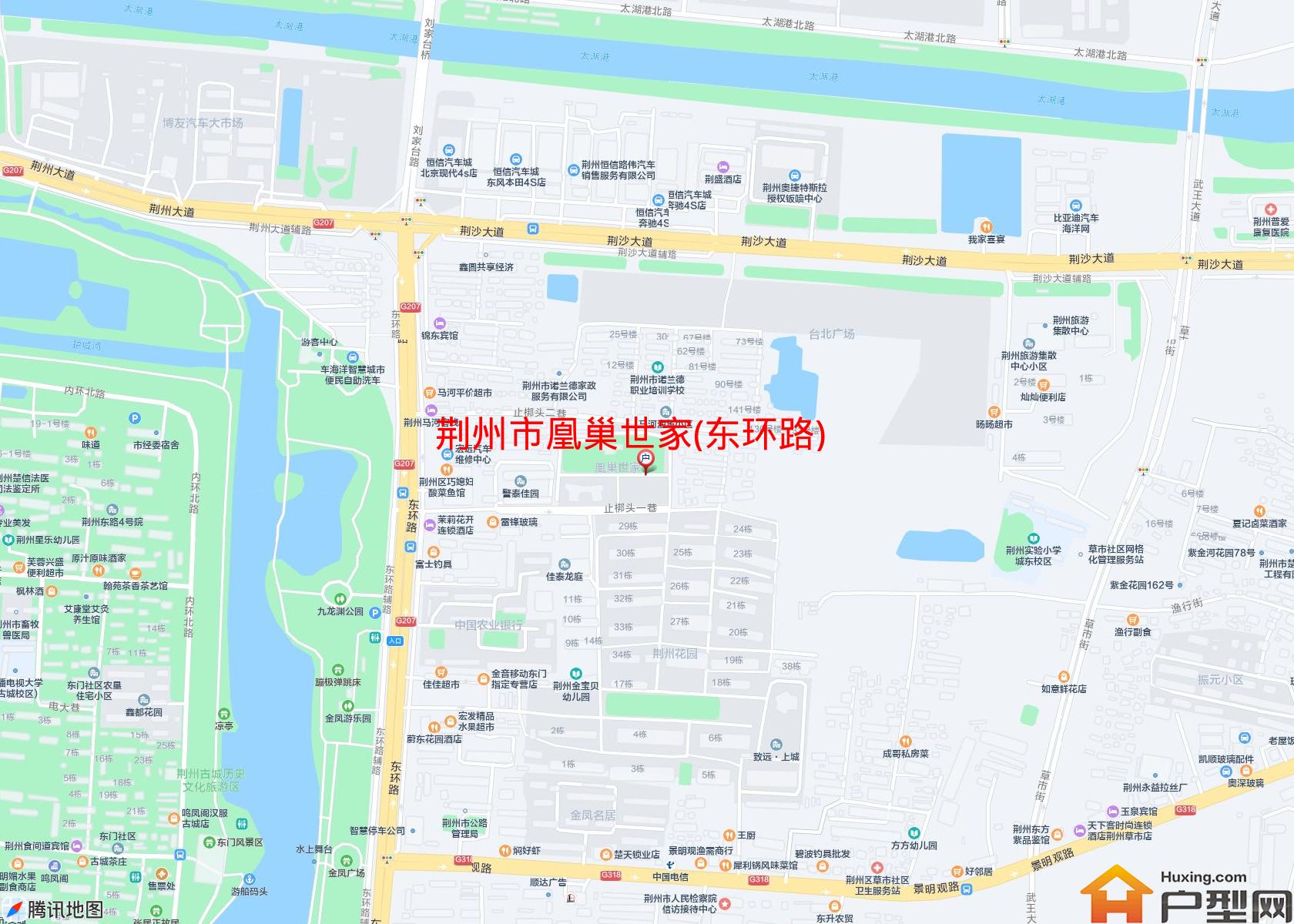 凰巢世家(东环路)小区 - 户型网