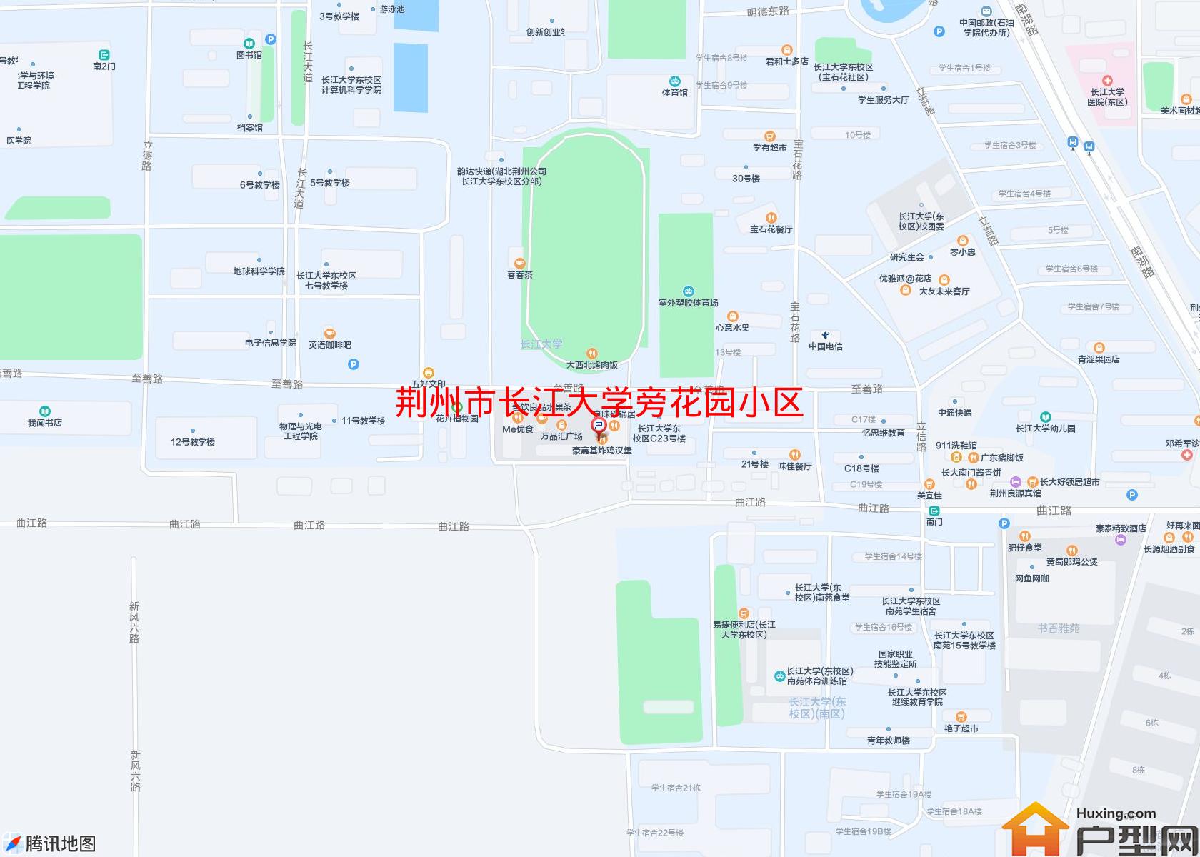 长江大学旁花园小区小区 - 户型网