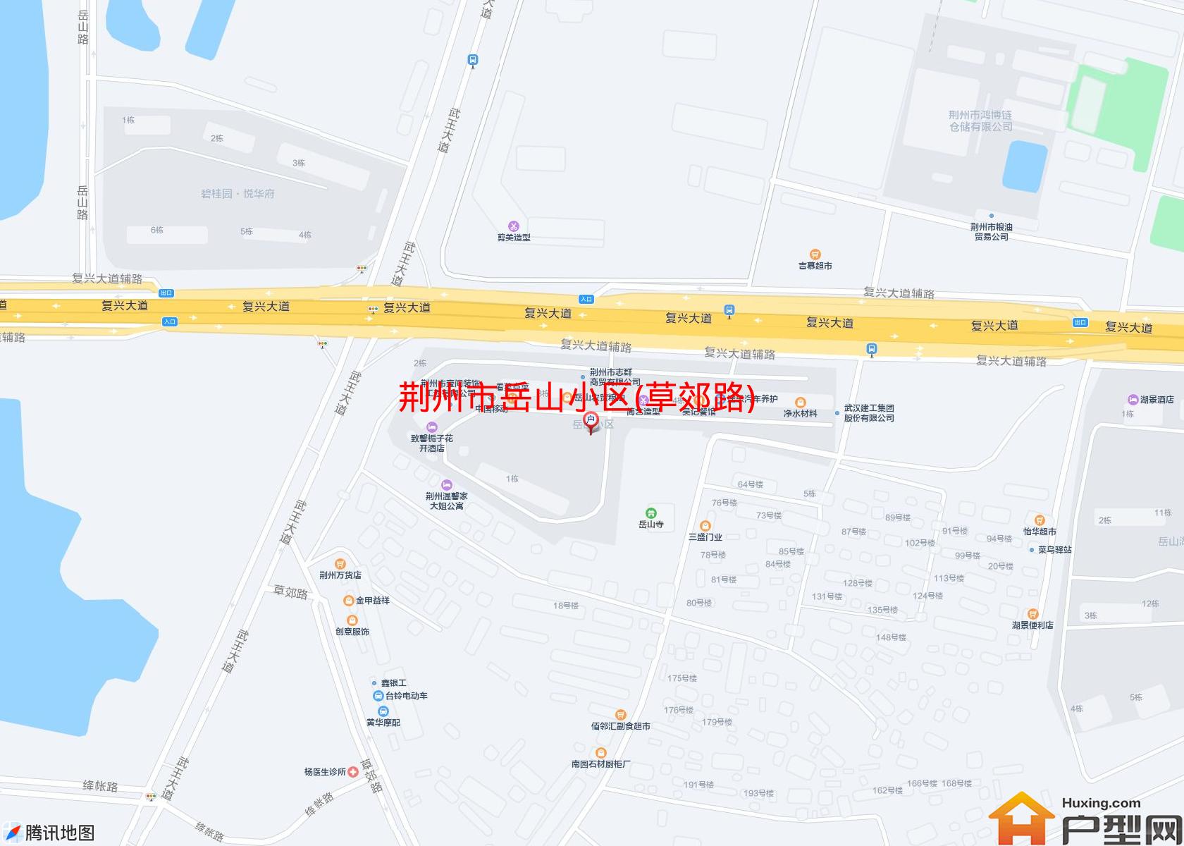 岳山小区(草郊路)小区 - 户型网