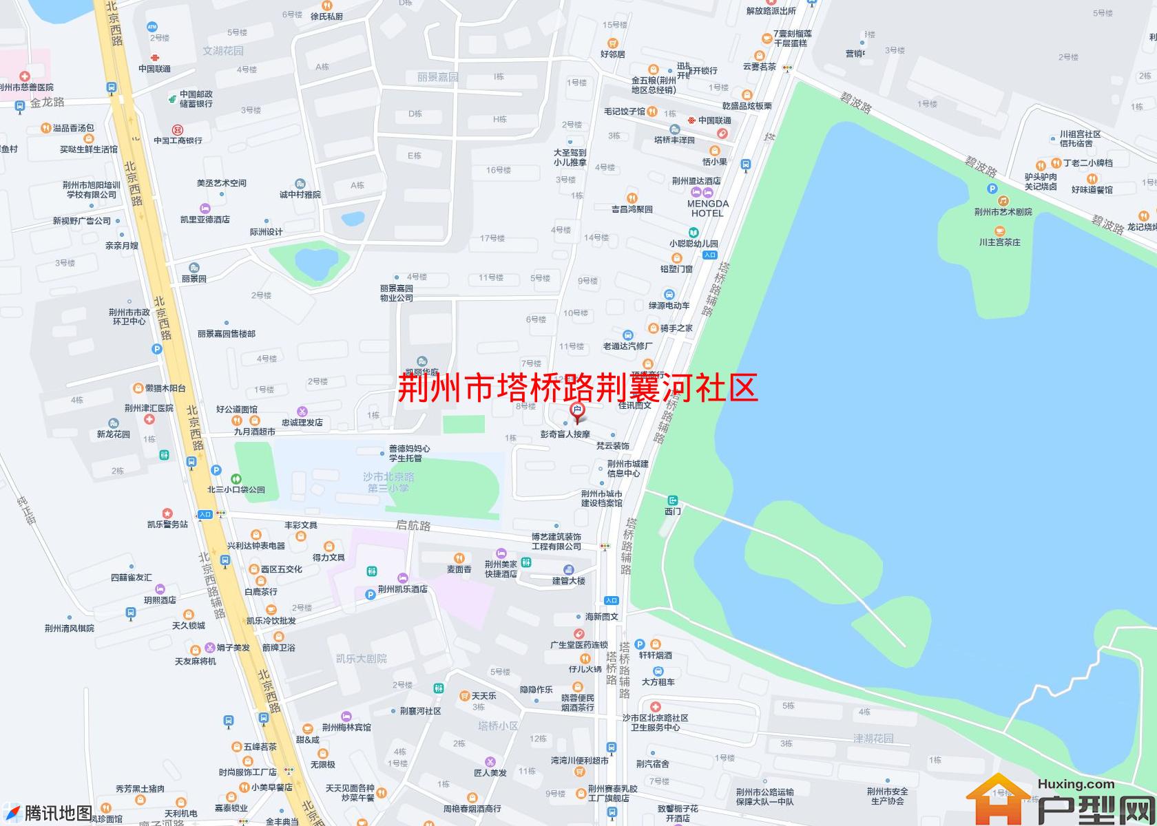 塔桥路荆襄河社区小区 - 户型网