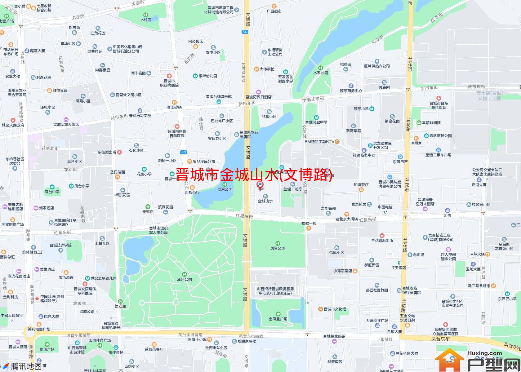 金城山水(文博路)小区 - 户型网