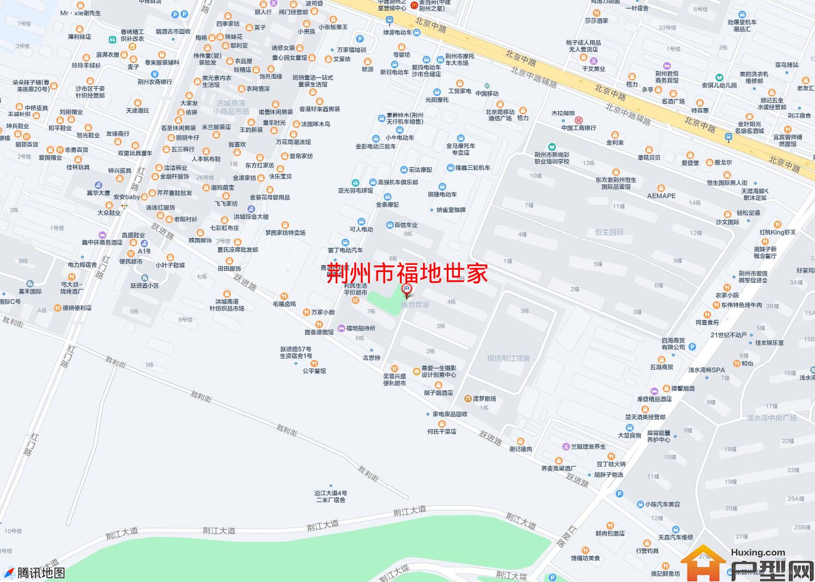 福地世家小区 - 户型网