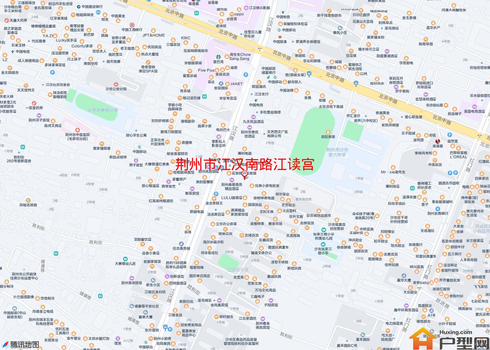 江汉南路江读宫小区 - 户型网