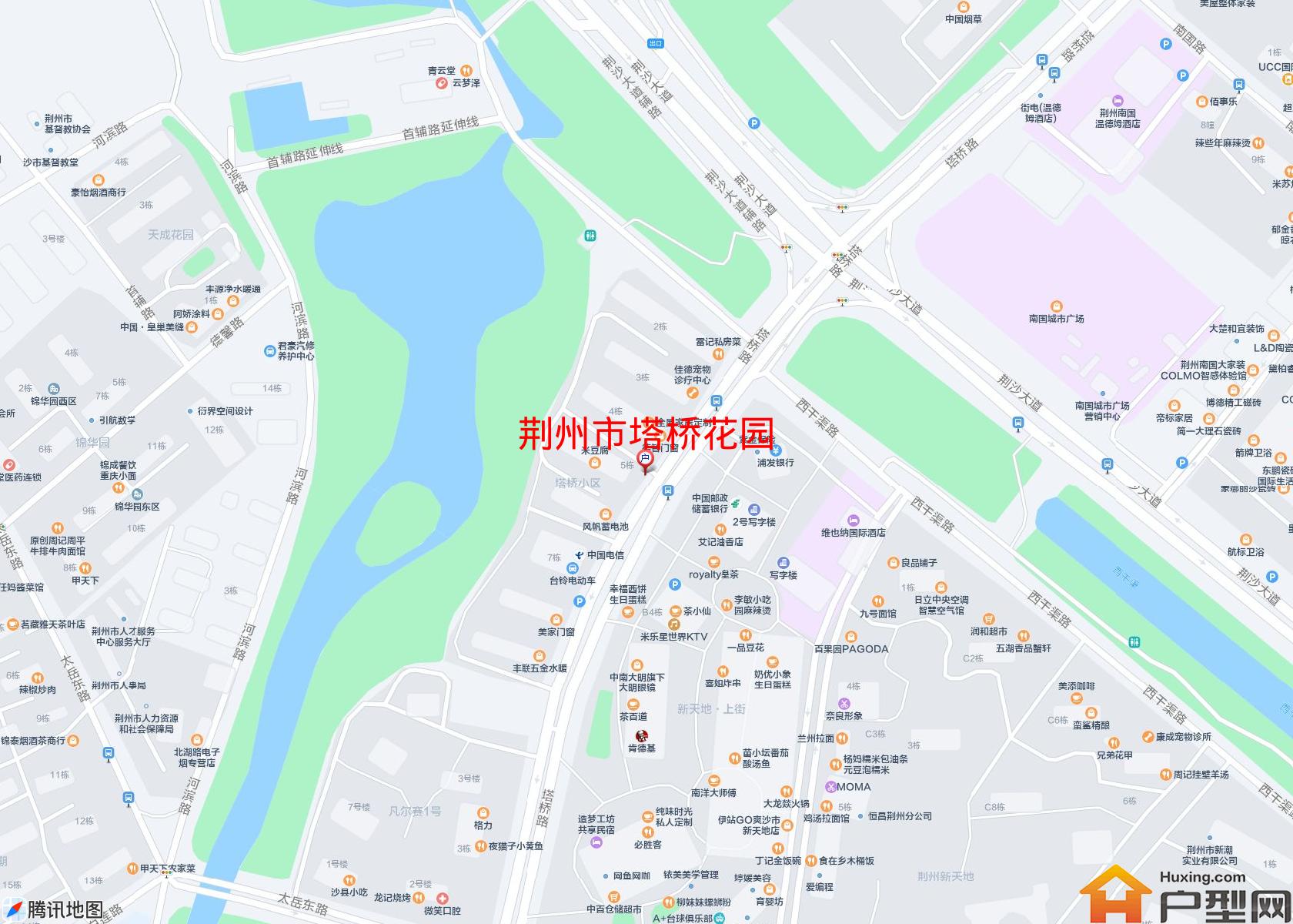 塔桥花园小区 - 户型网