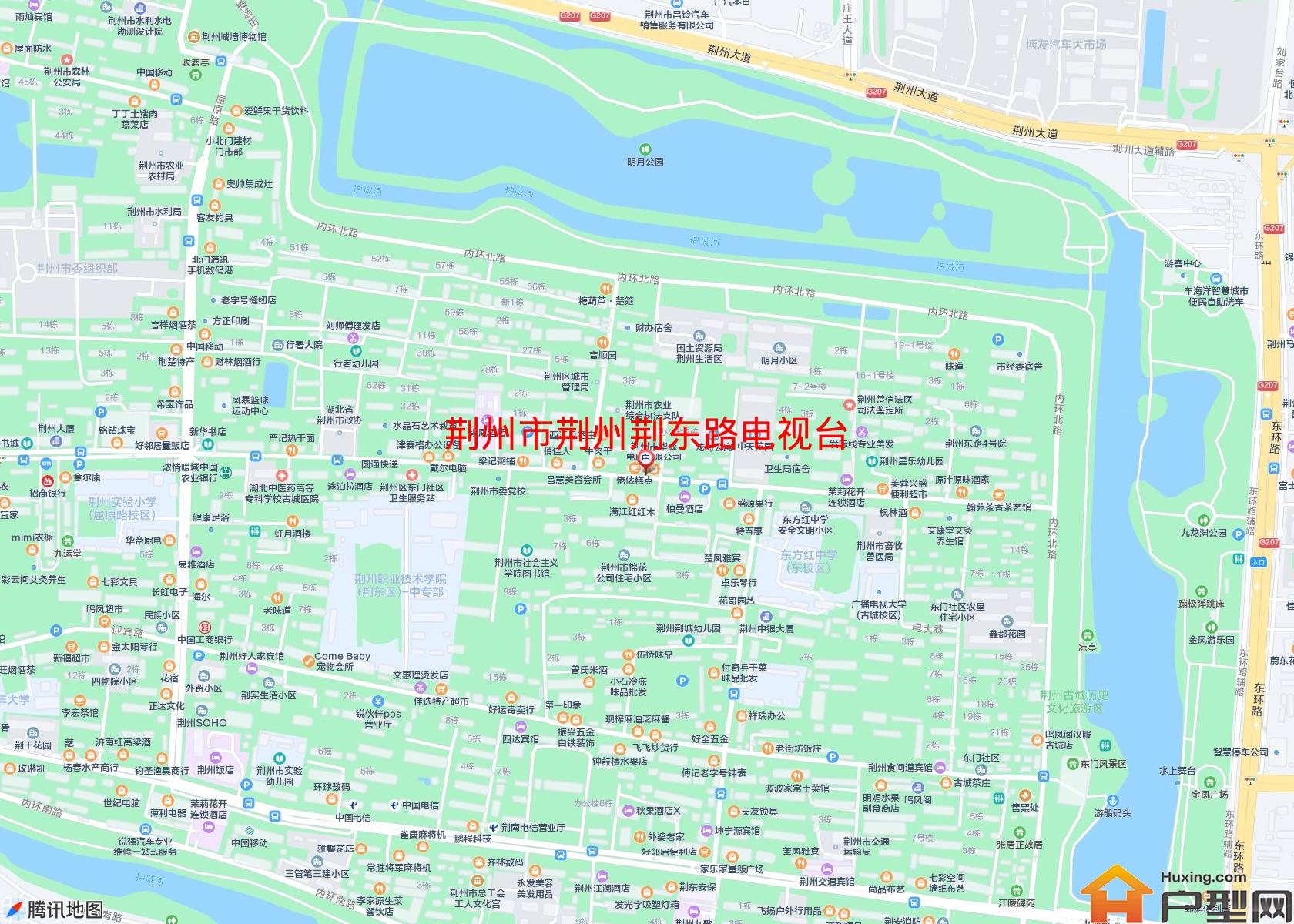 荆州荆东路电视台小区 - 户型网