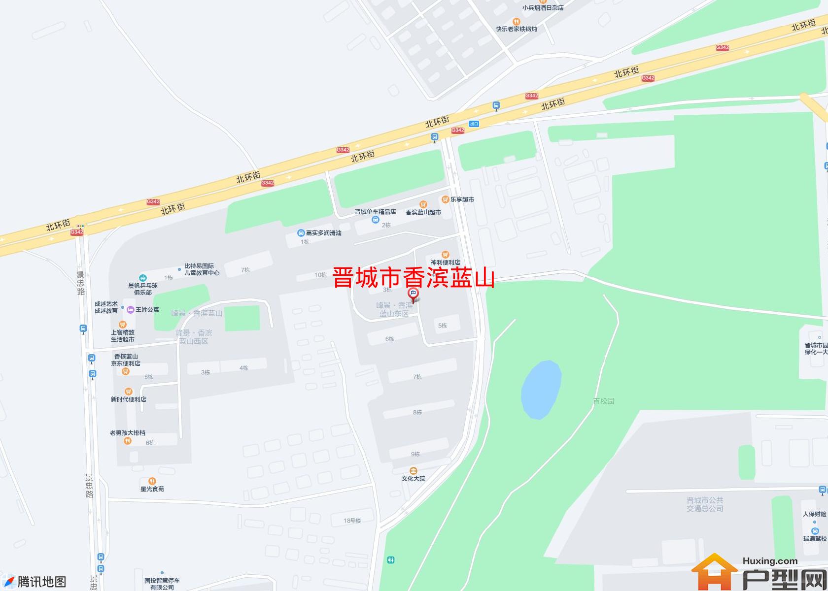 香滨蓝山小区 - 户型网