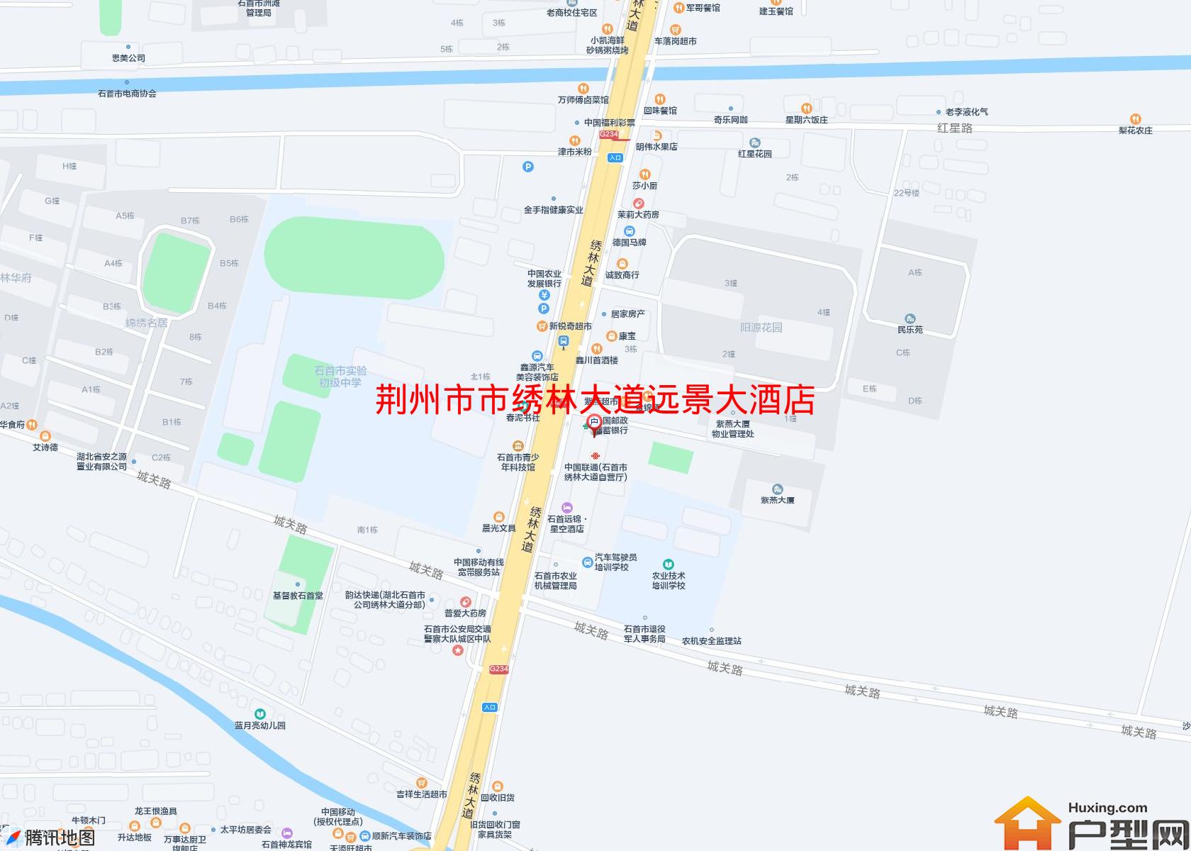 市绣林大道远景大酒店小区 - 户型网