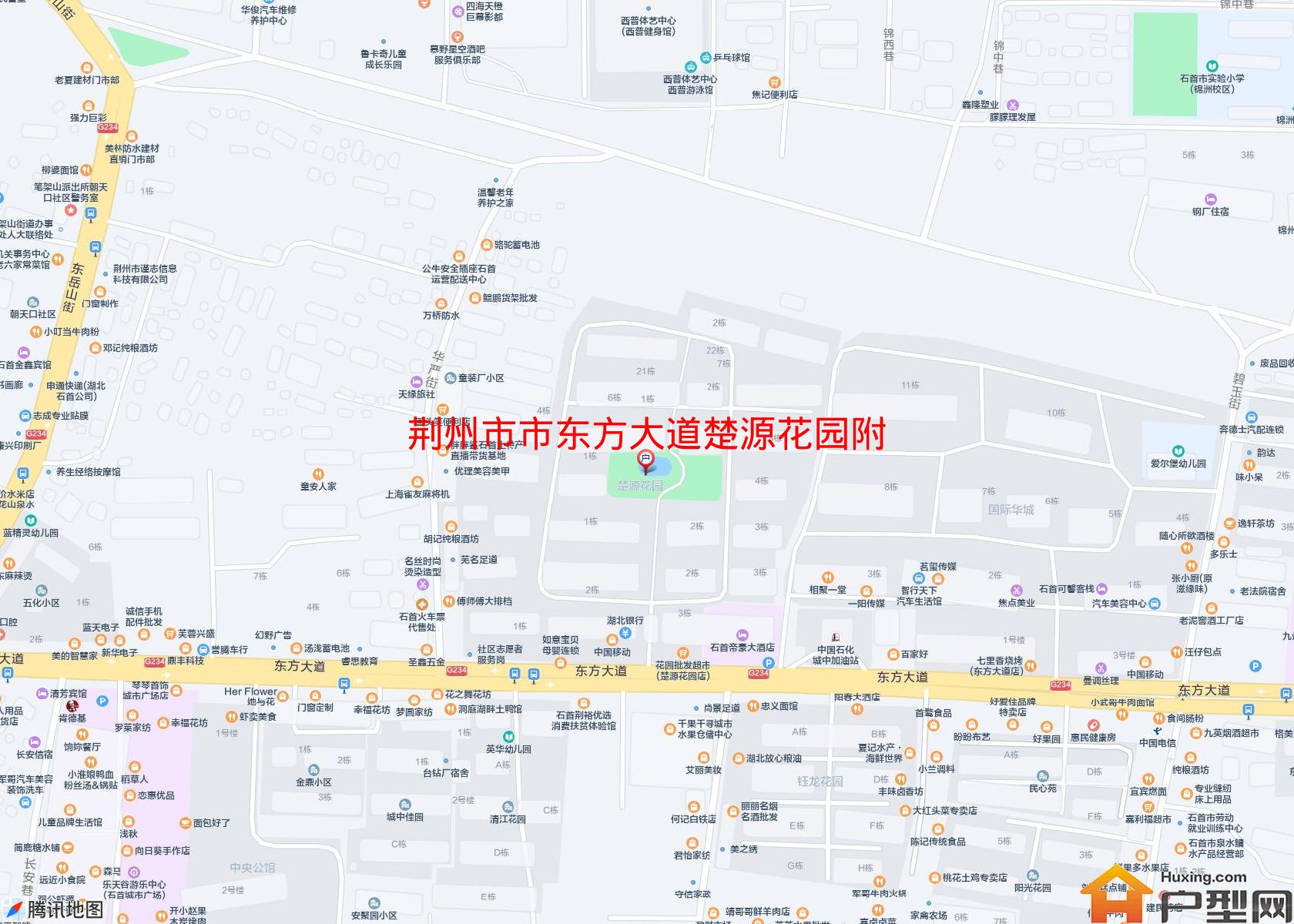市东方大道楚源花园附小区 - 户型网