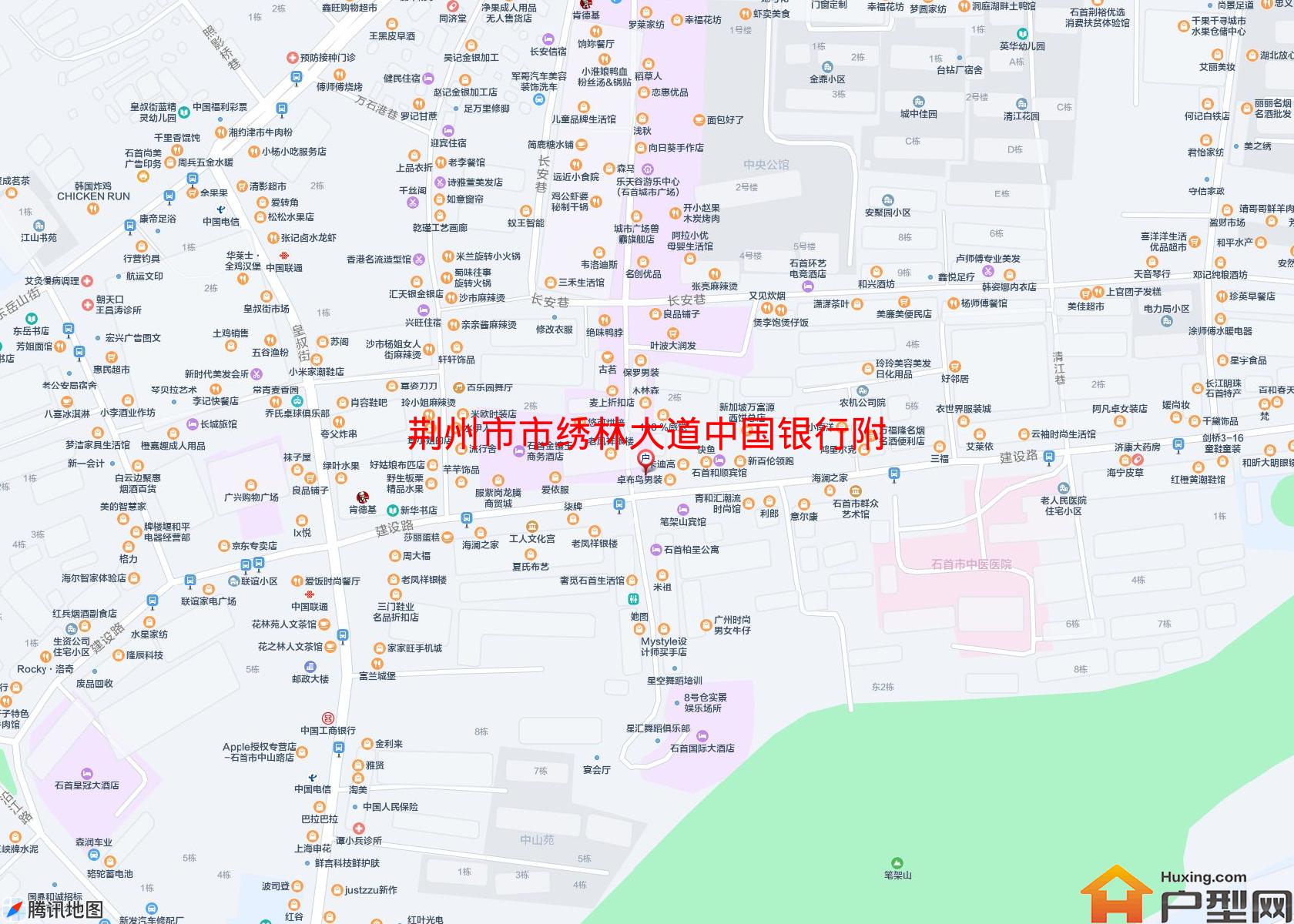 市绣林大道中国银行附小区 - 户型网