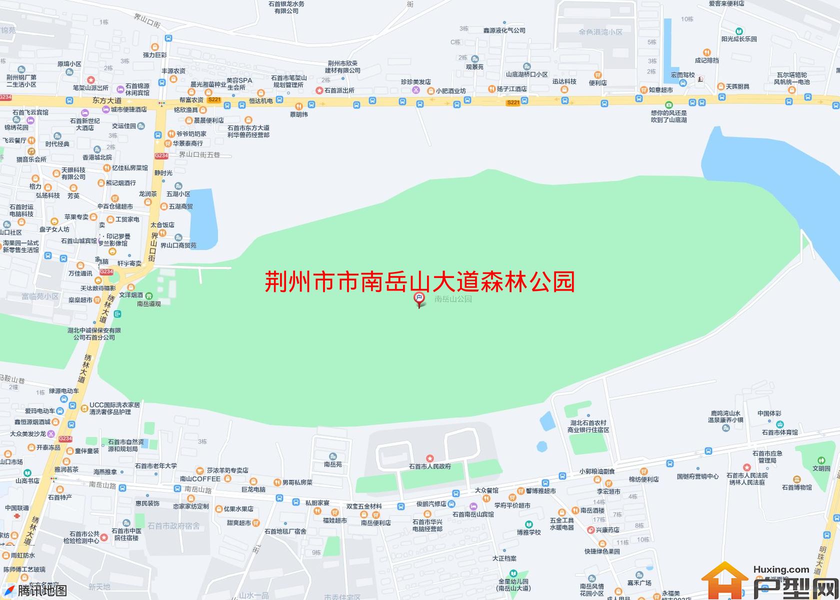 市南岳山大道森林公园小区 - 户型网