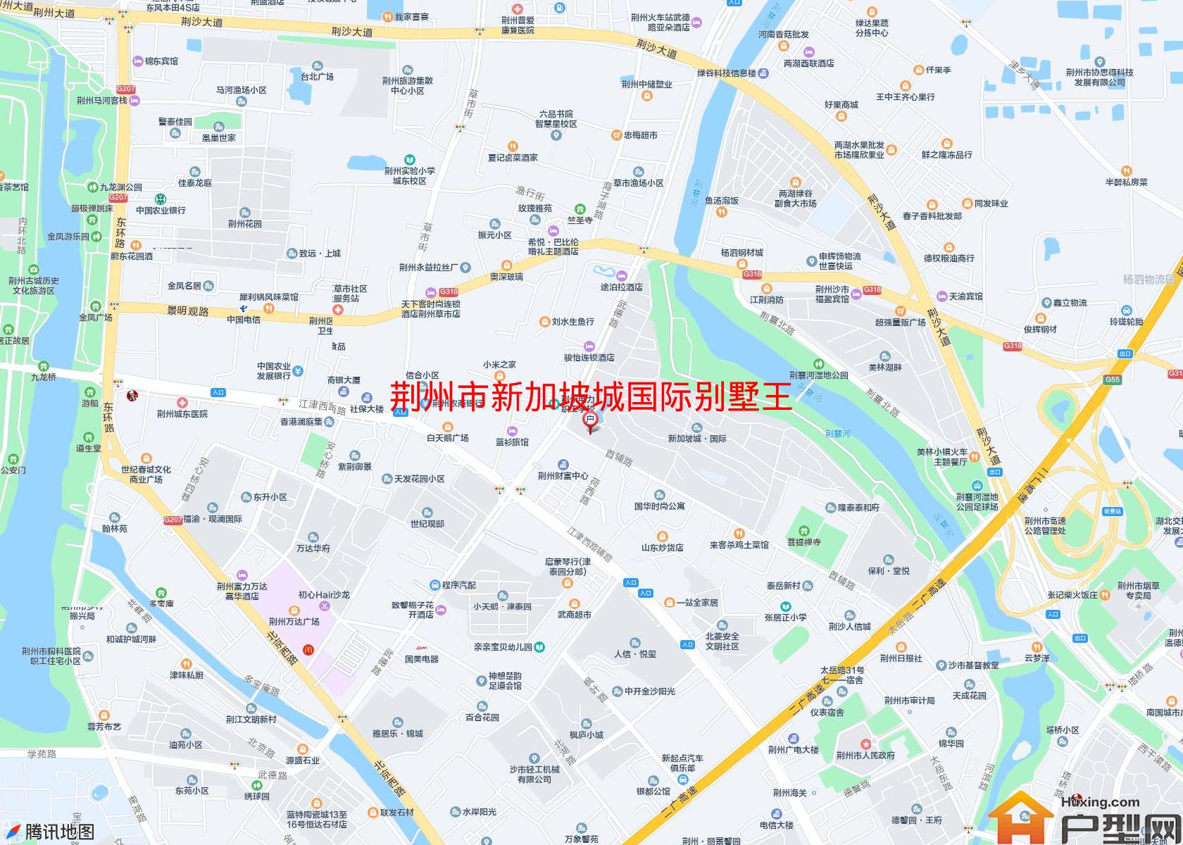 新加坡城国际别墅王小区 - 户型网