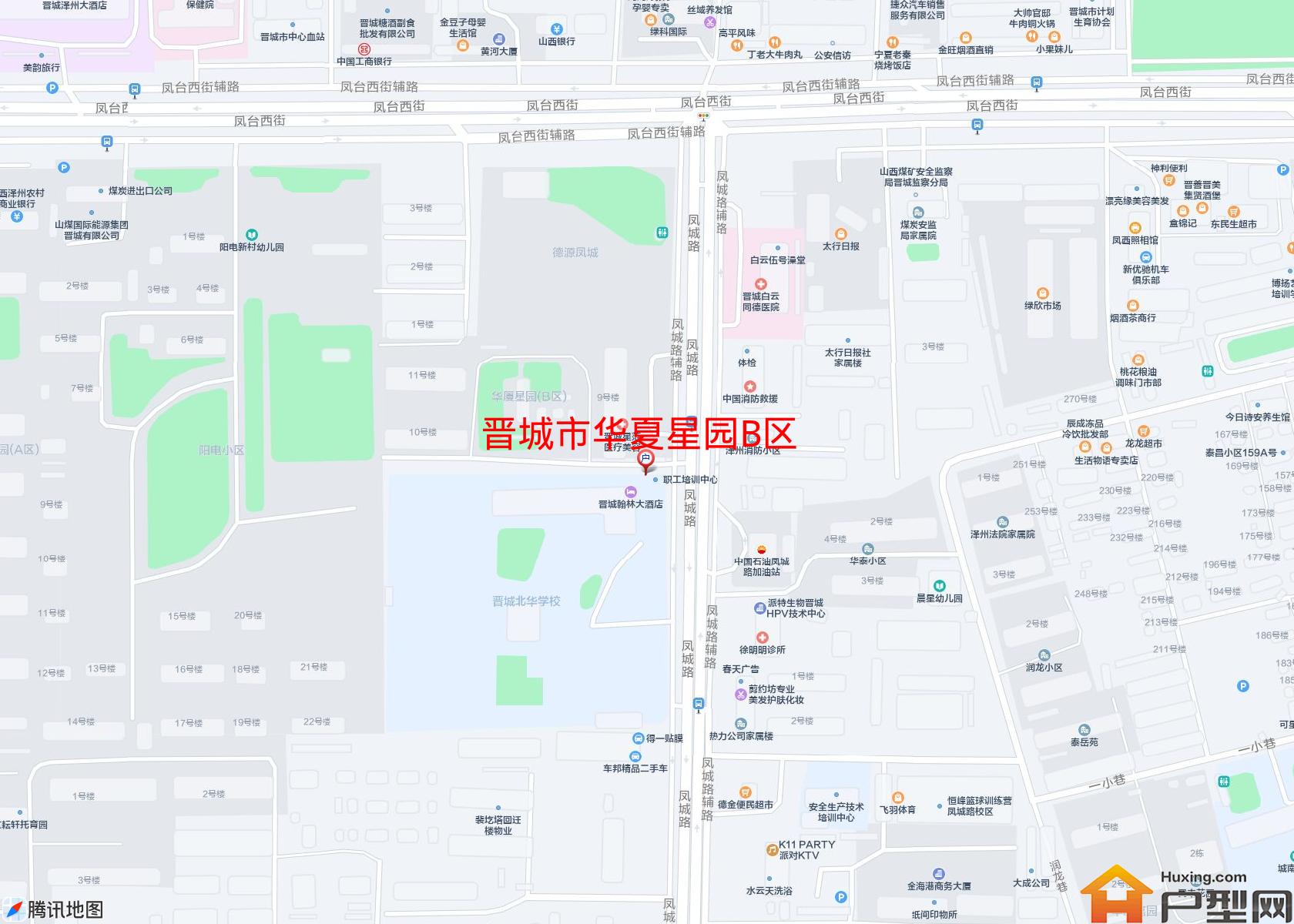 华夏星园B区小区 - 户型网