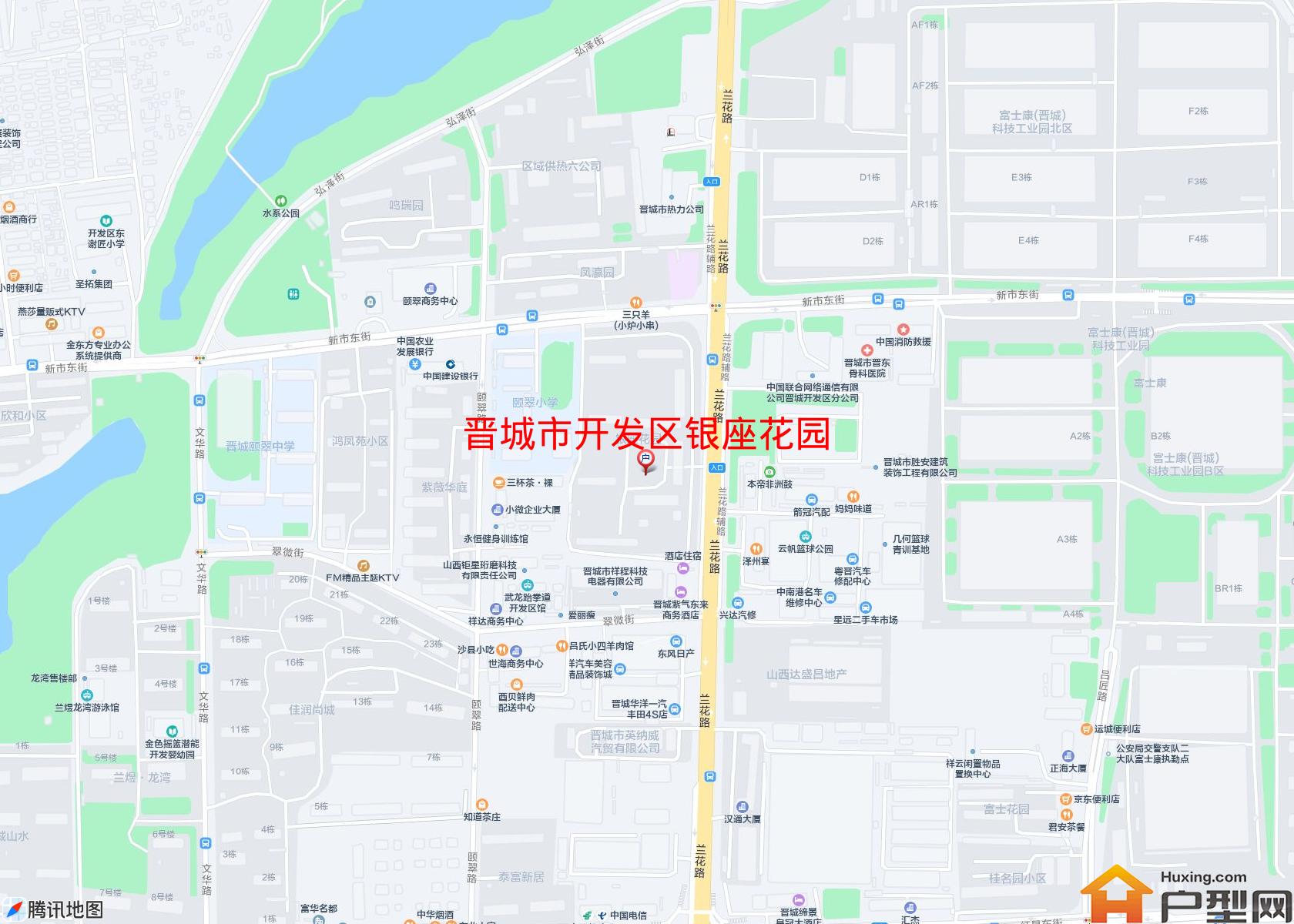 开发区银座花园小区 - 户型网
