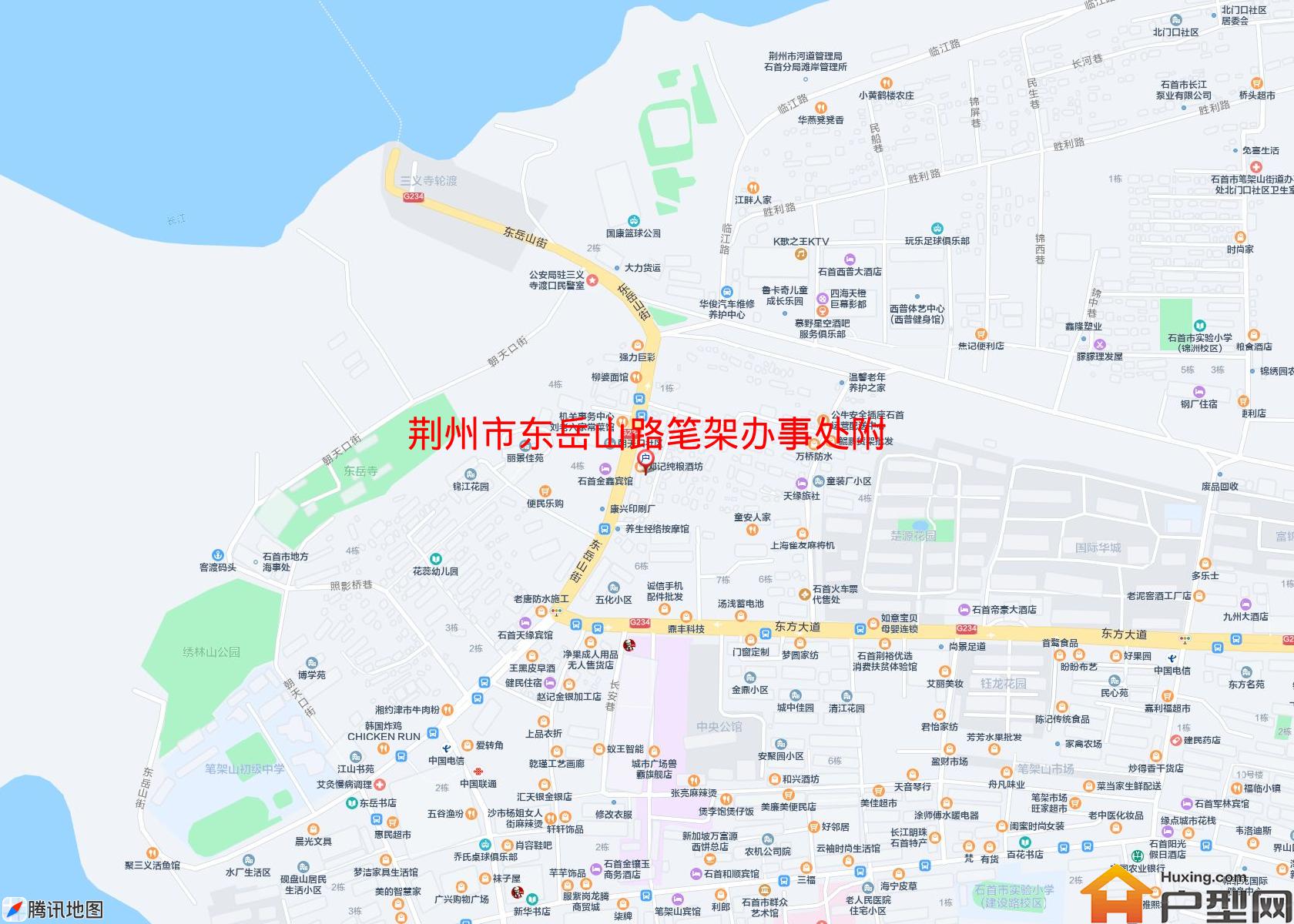 东岳山路笔架办事处附小区 - 户型网