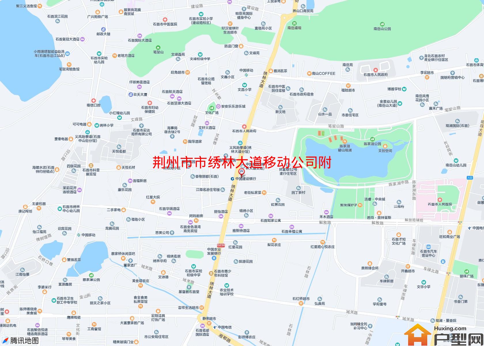 市绣林大道移动公司附小区 - 户型网
