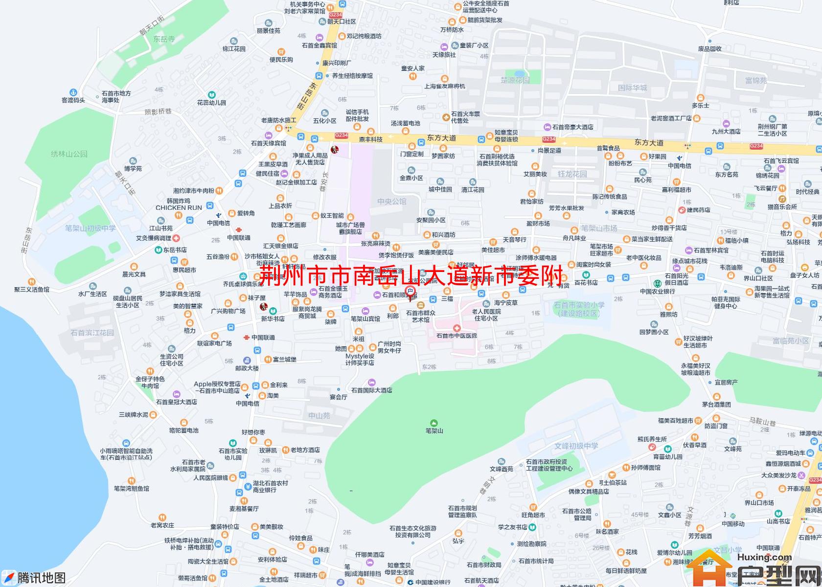 市南岳山大道新市委附小区 - 户型网