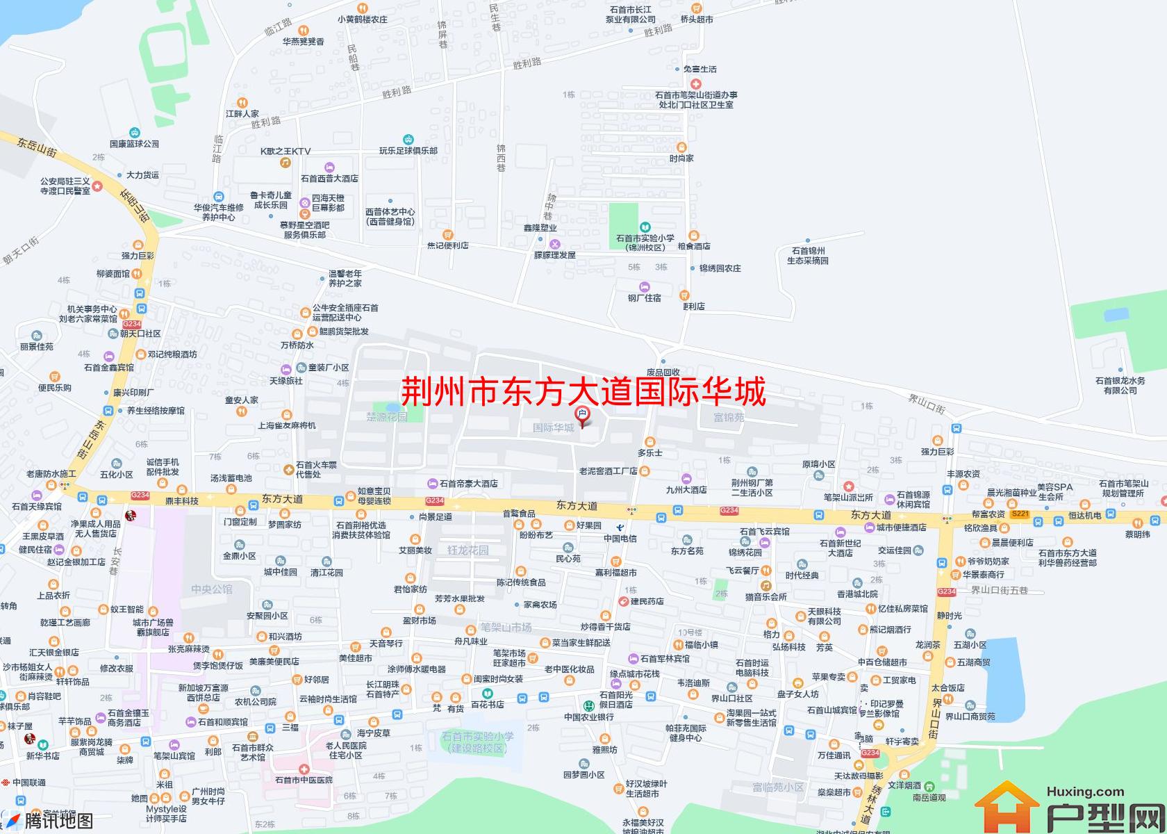 东方大道国际华城小区 - 户型网