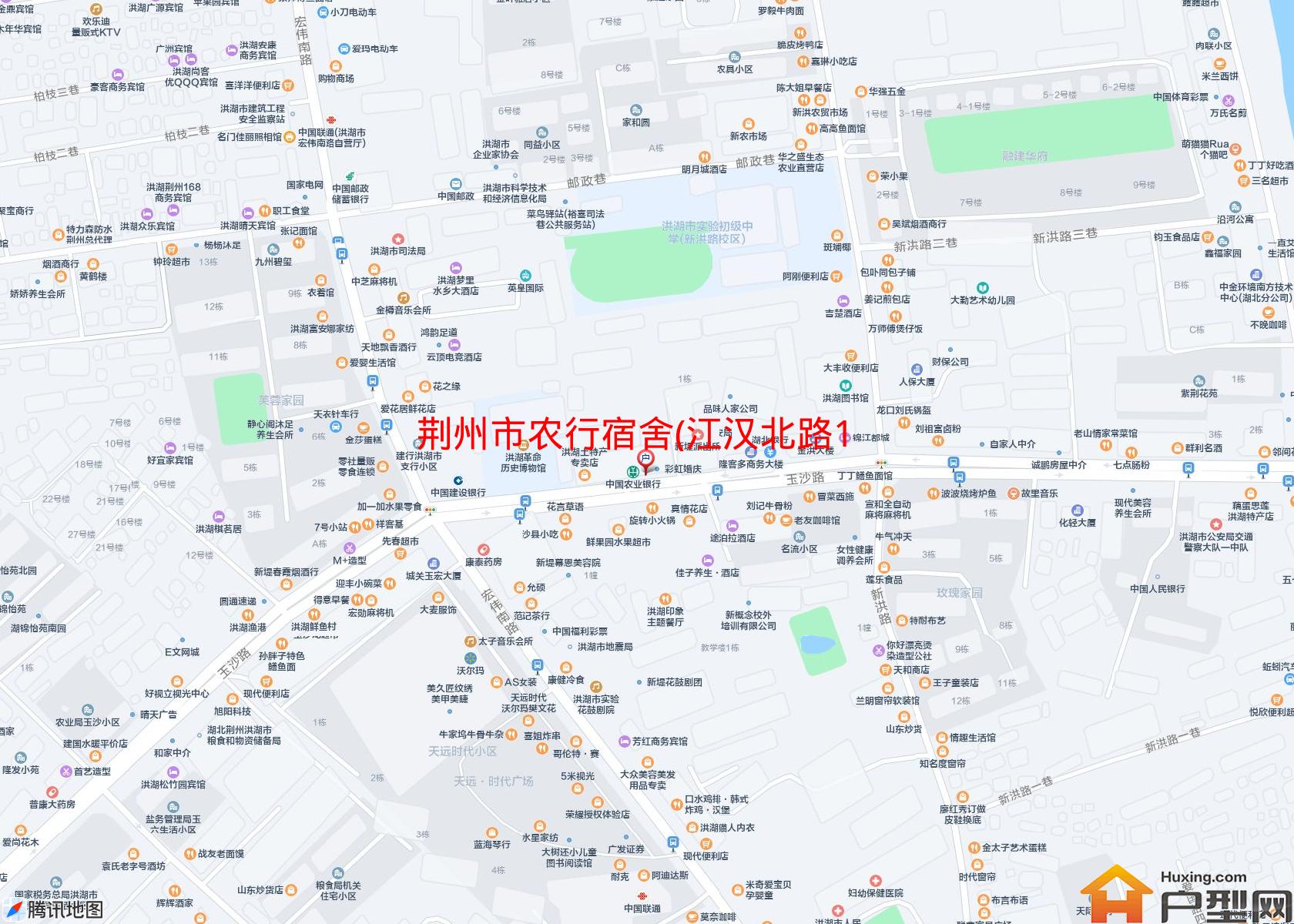 农行宿舍(江汉北路108号)小区 - 户型网