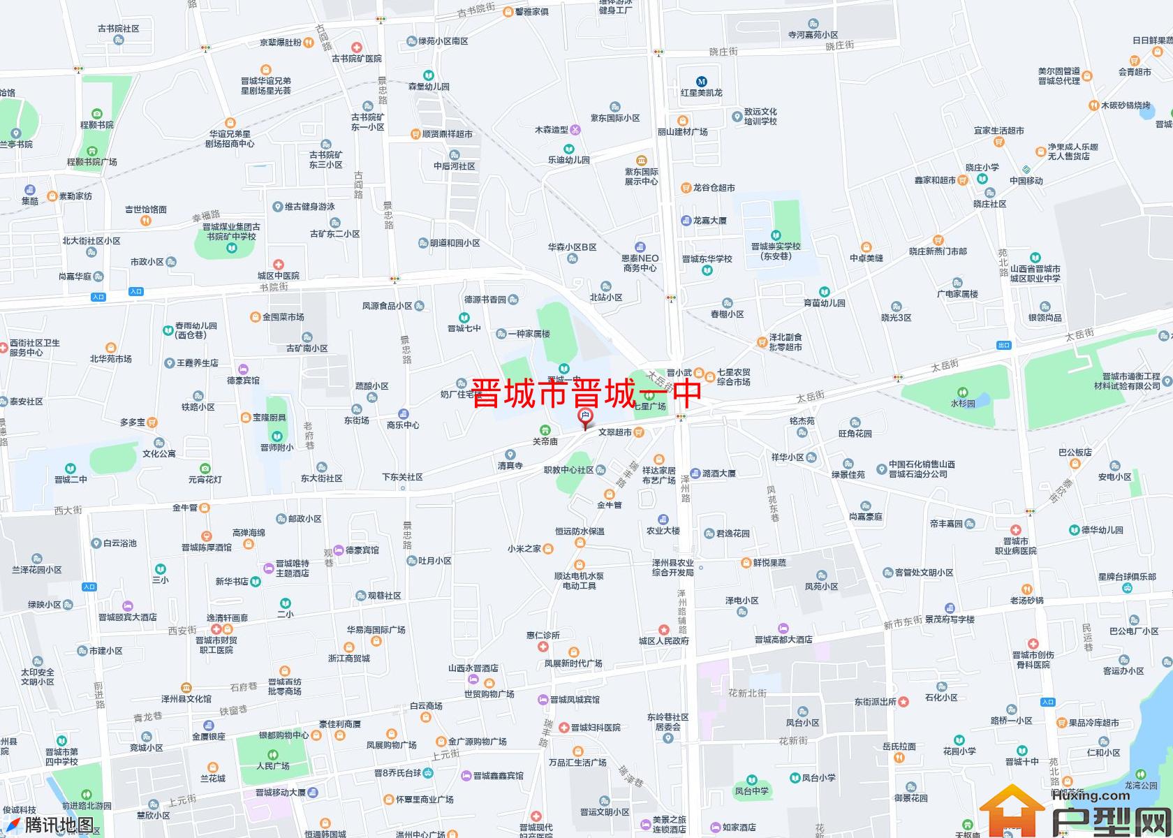 晋城一中小区 - 户型网