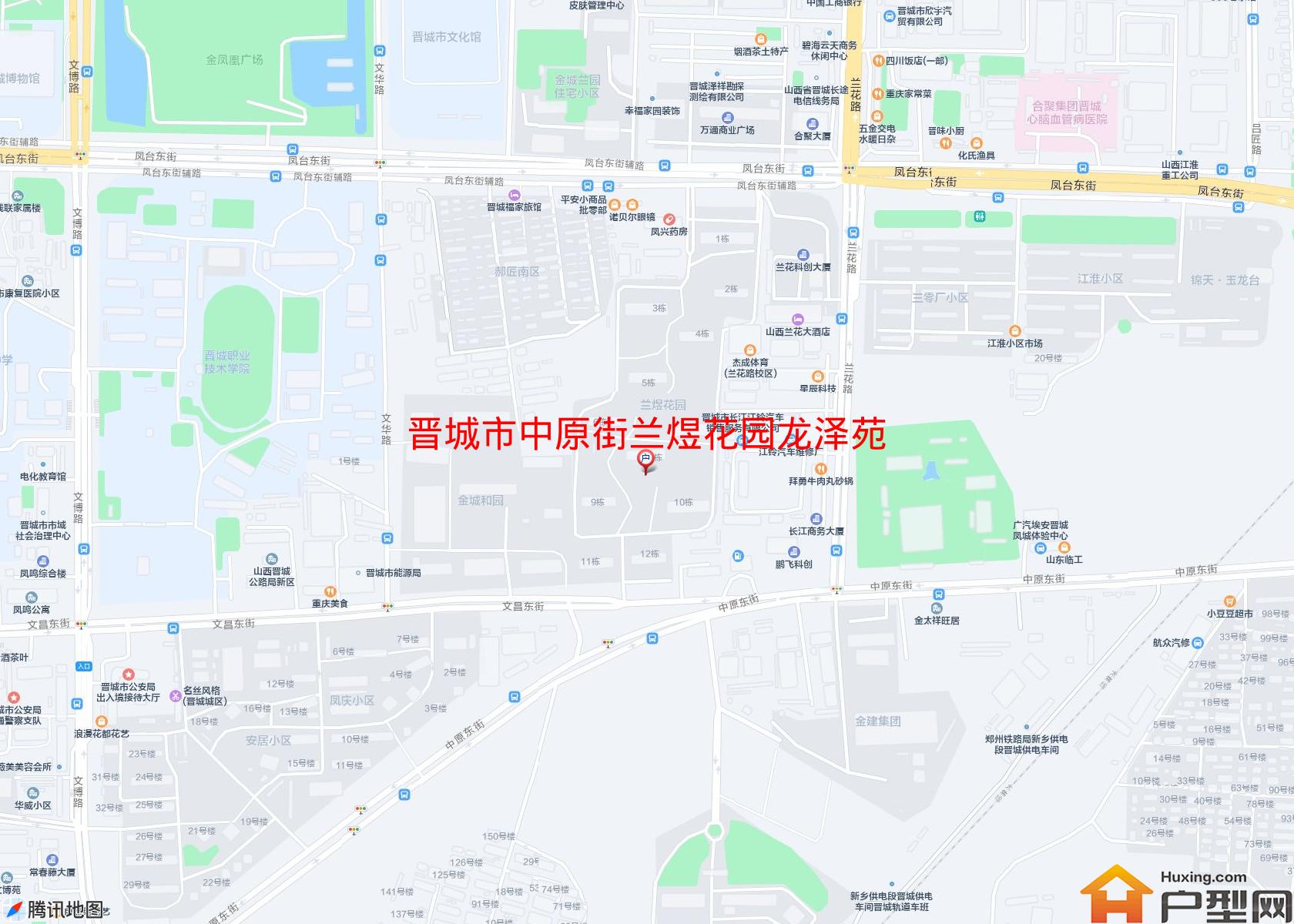 中原街兰煜花园龙泽苑小区 - 户型网