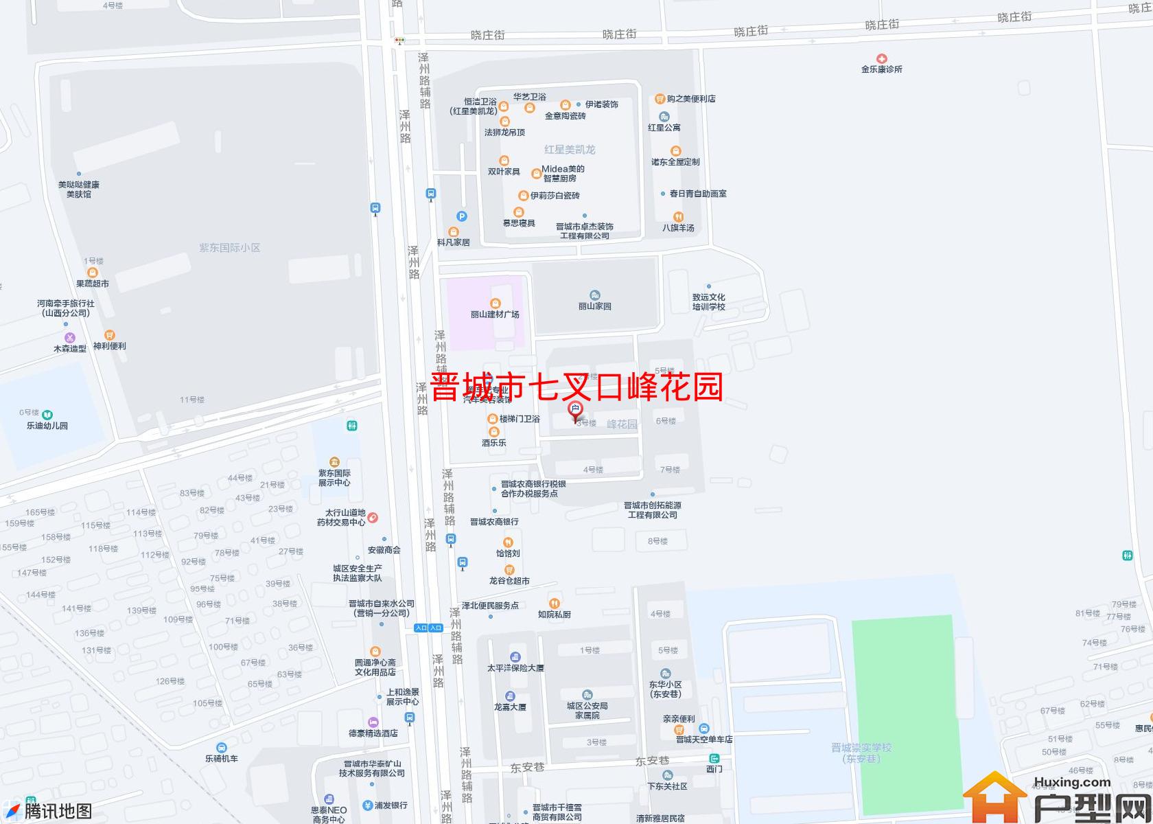 七叉口峰花园小区 - 户型网