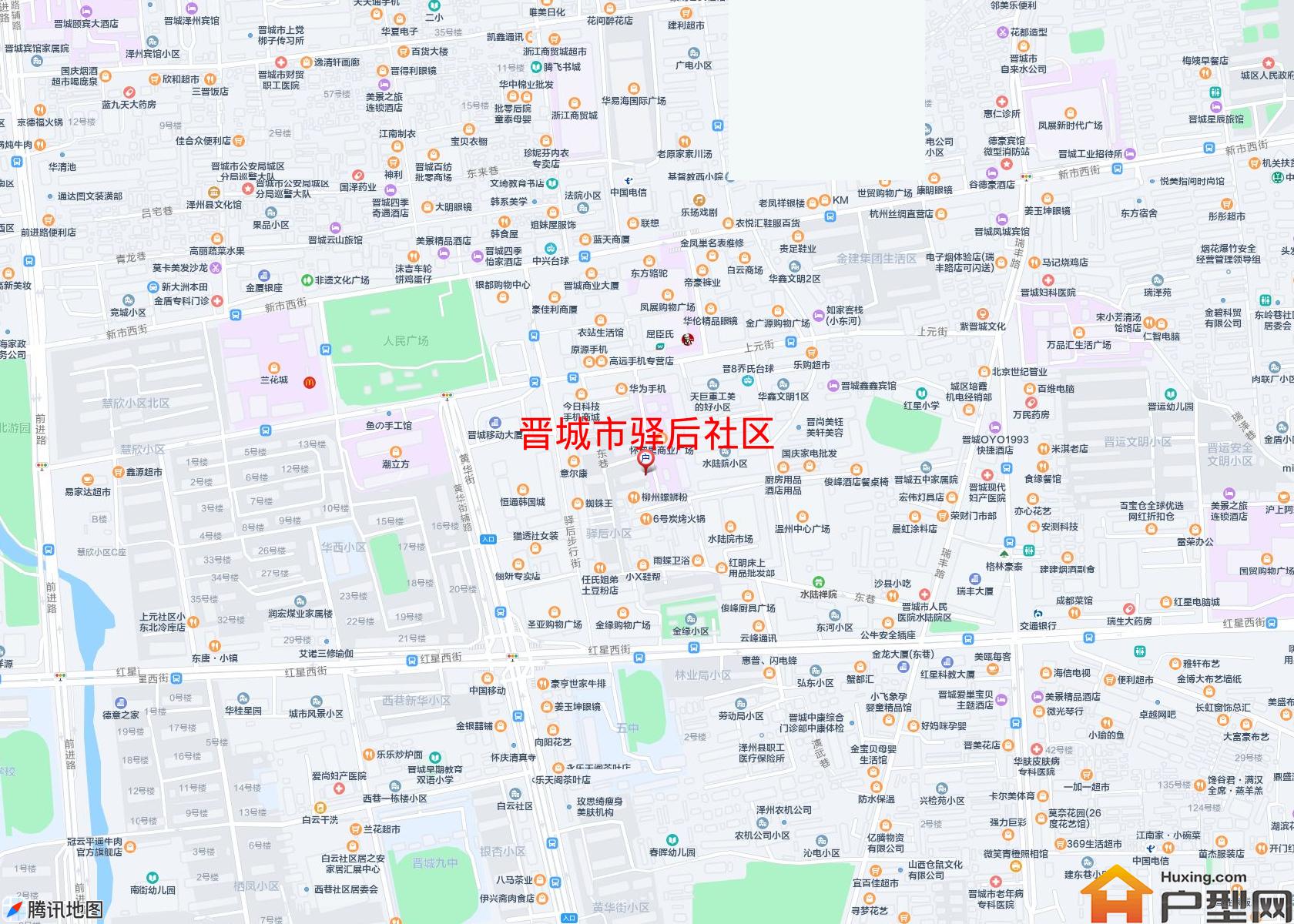 驿后社区小区 - 户型网