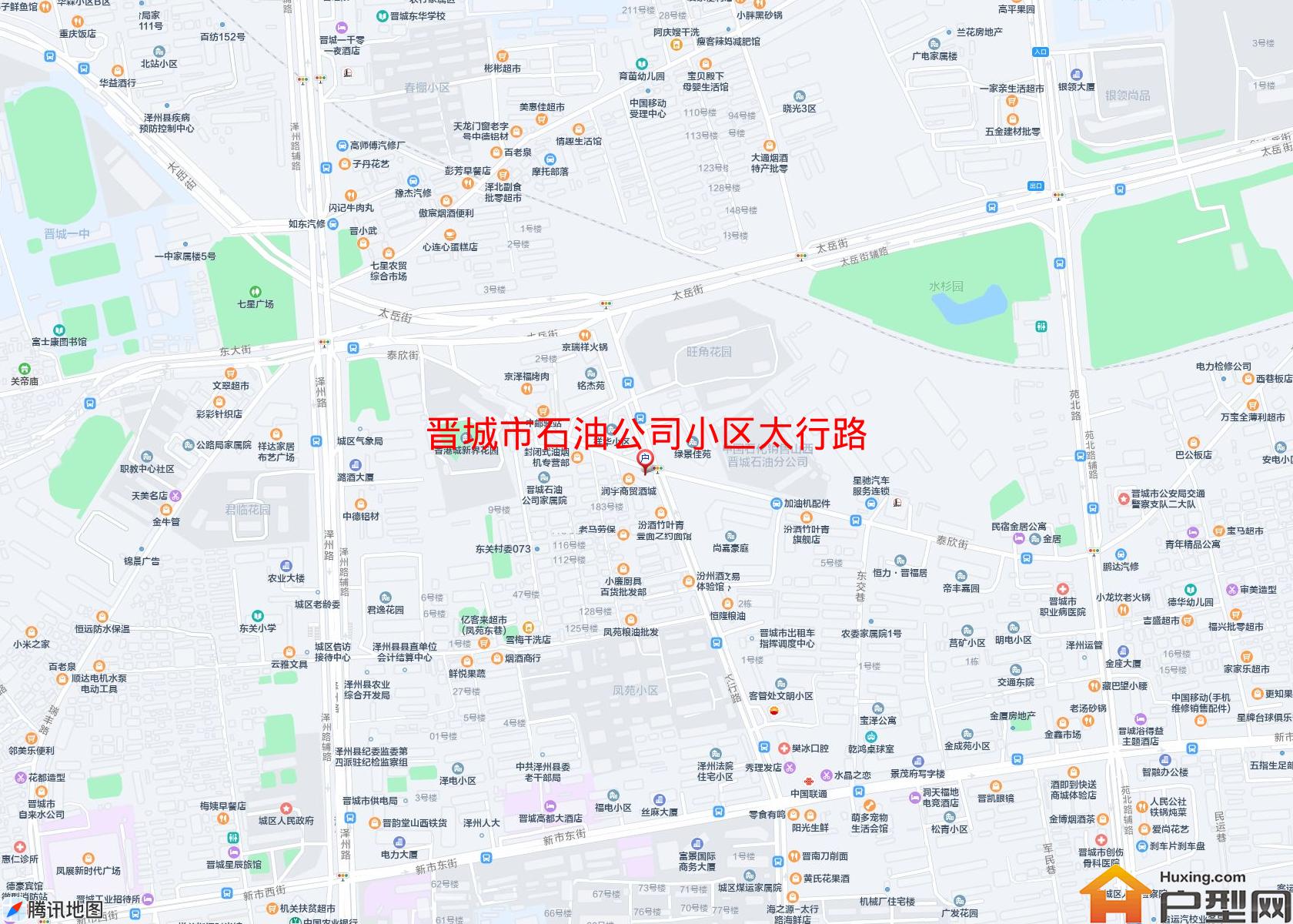 石油公司小区太行路小区 - 户型网