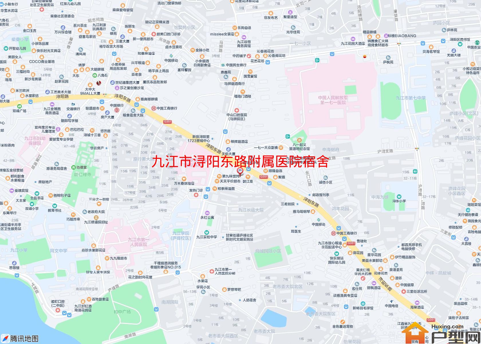 浔阳东路附属医院宿舍小区 - 户型网