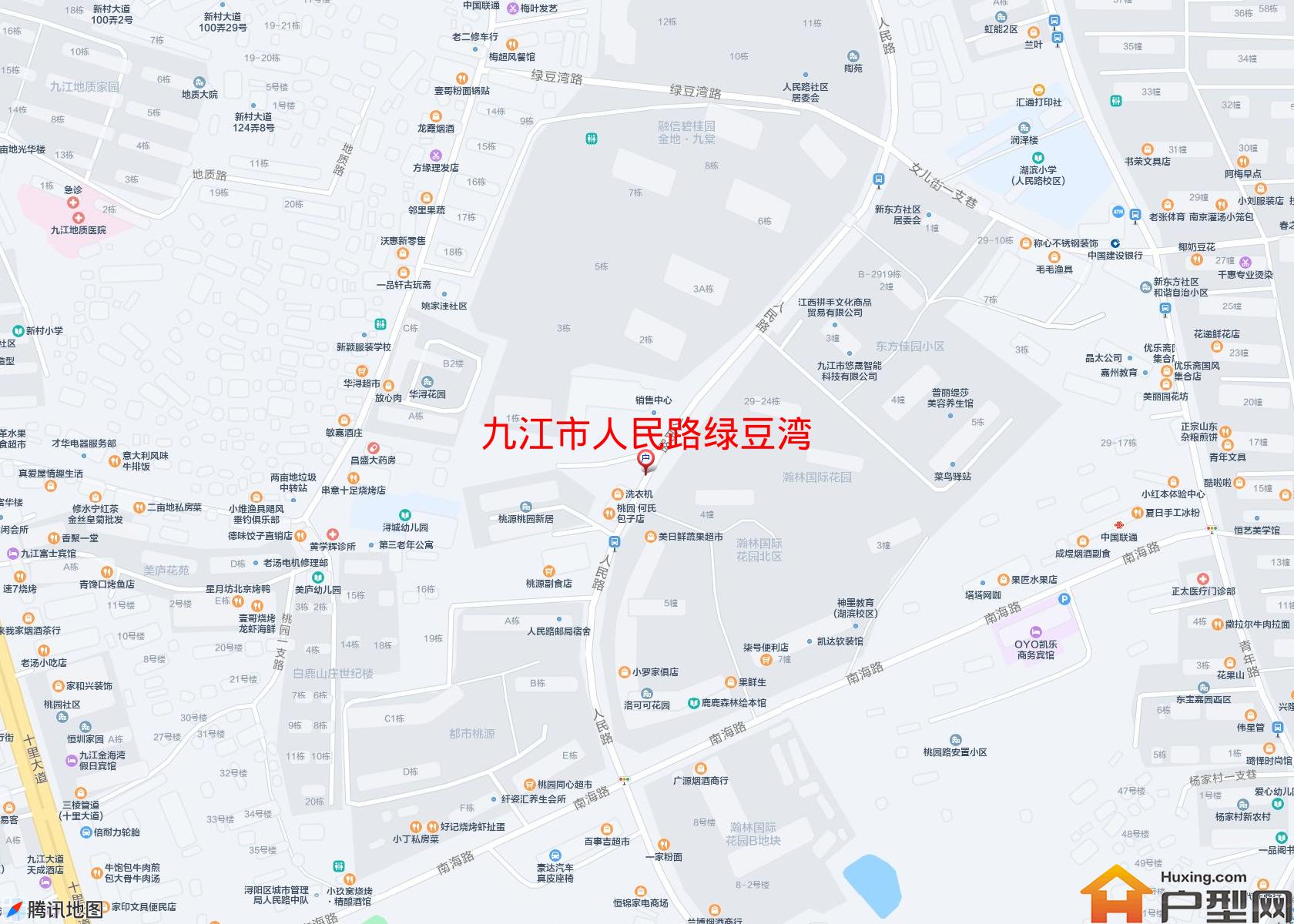 人民路绿豆湾小区 - 户型网