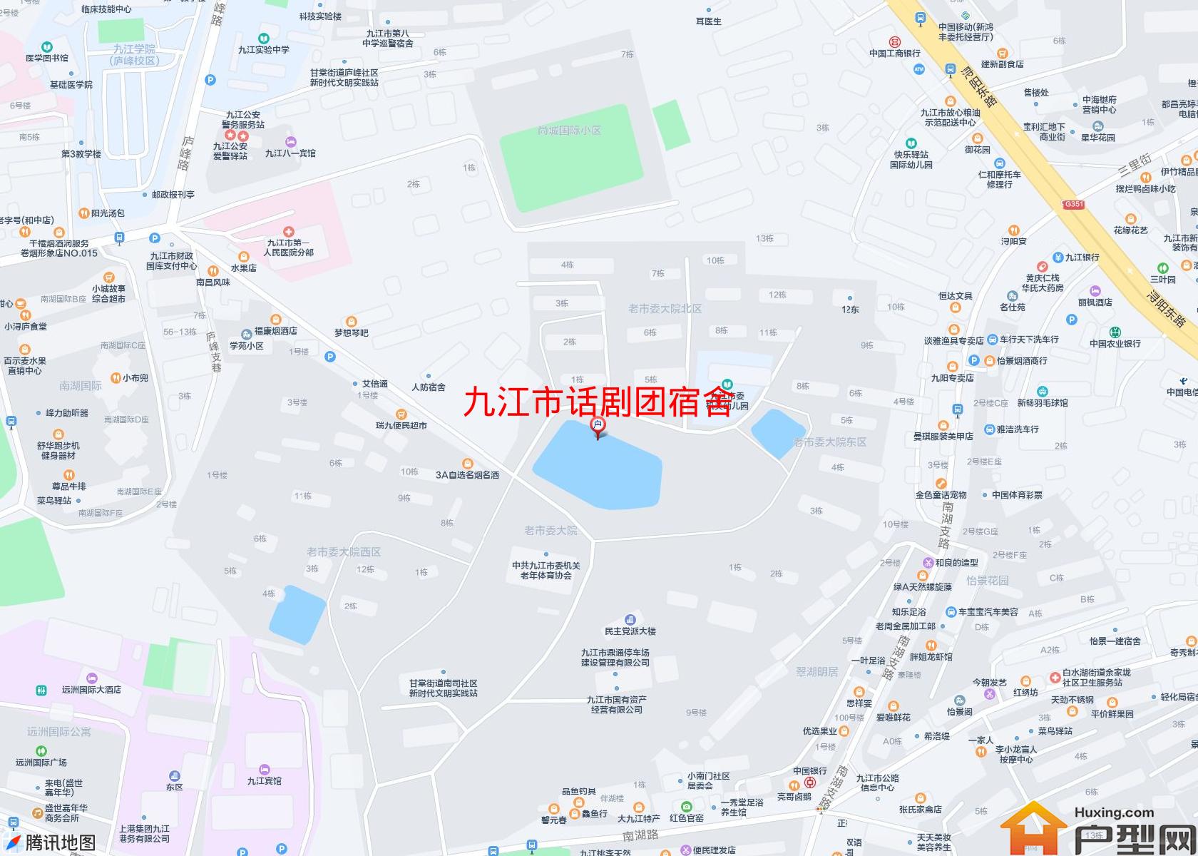 话剧团宿舍小区 - 户型网