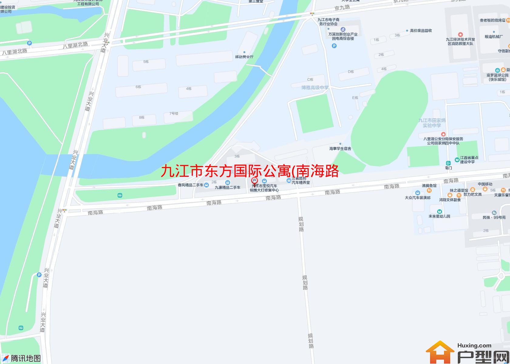 东方国际公寓(南海路)小区 - 户型网