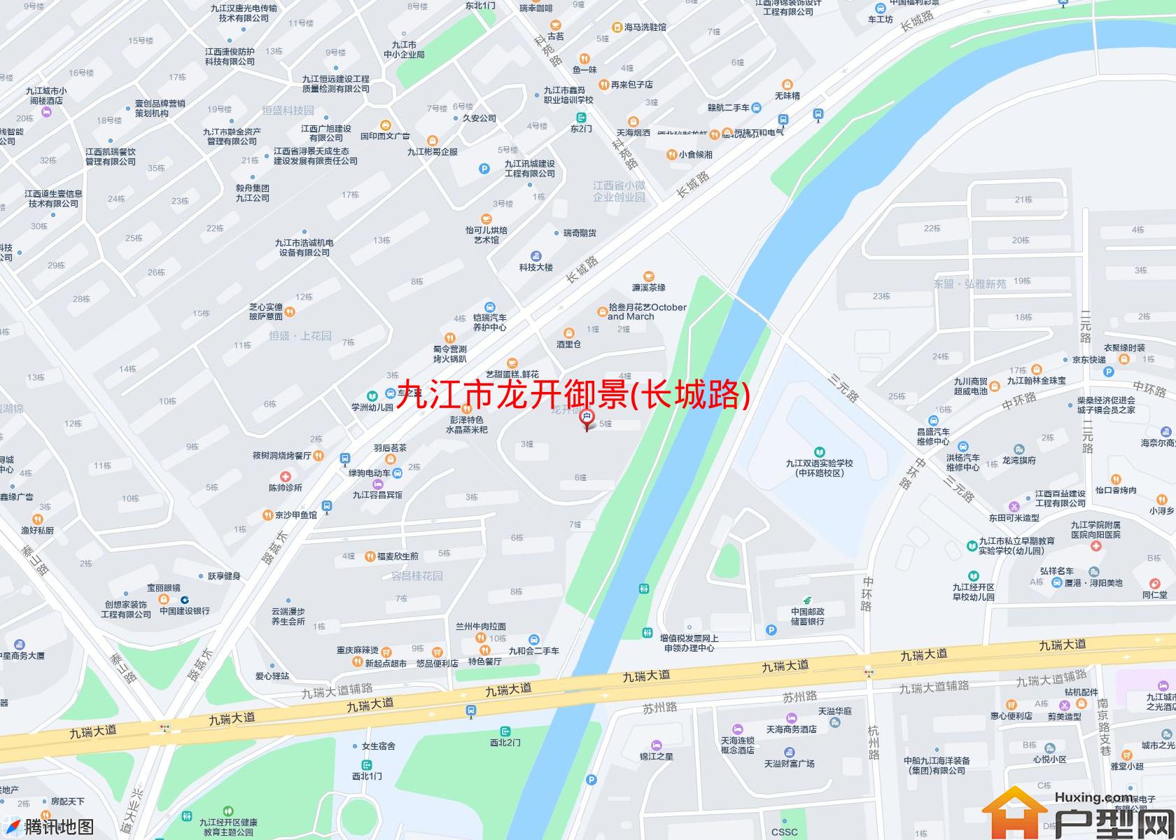 龙开御景(长城路)小区 - 户型网