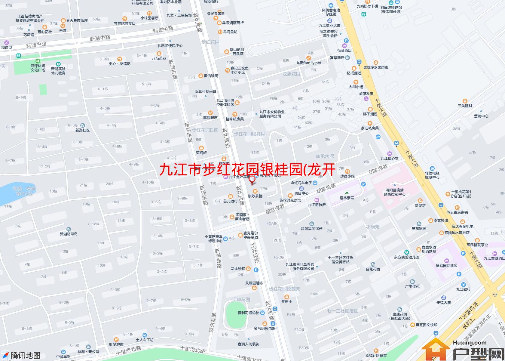 步红花园银桂园(龙开河路)小区 - 户型网
