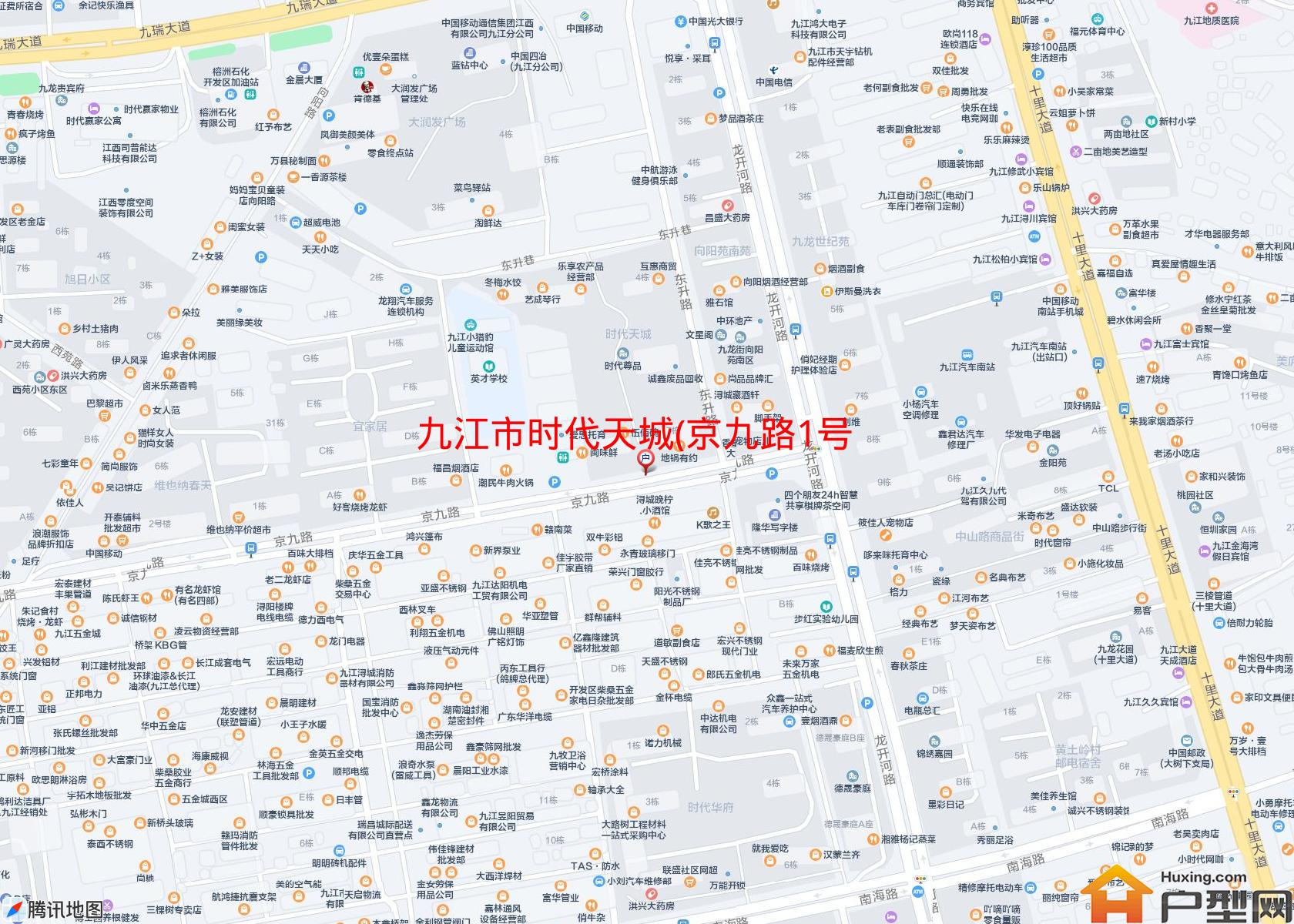 时代天城(京九路1号)小区 - 户型网